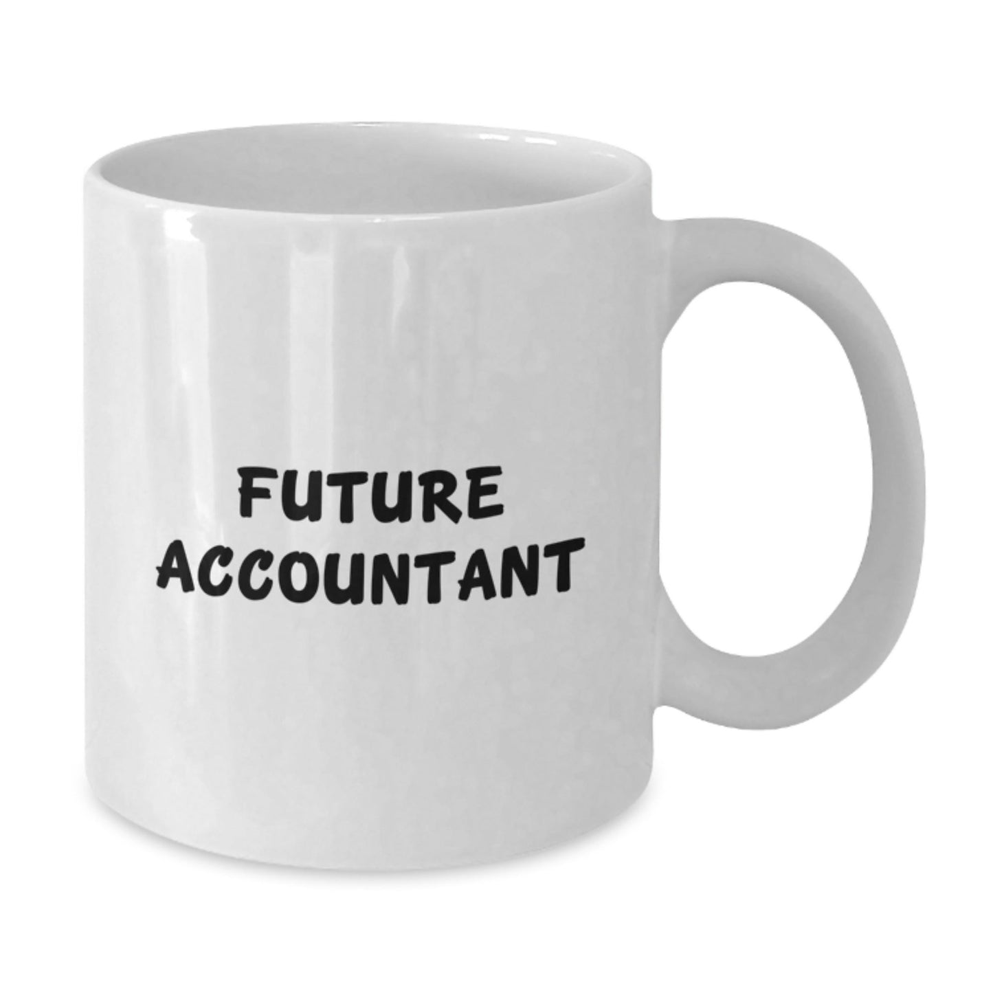 Funny Future Accountant Gifts from Family, White Coffee Mug for Men, Accountant Graduation Unique Gifts - The Buy Boom