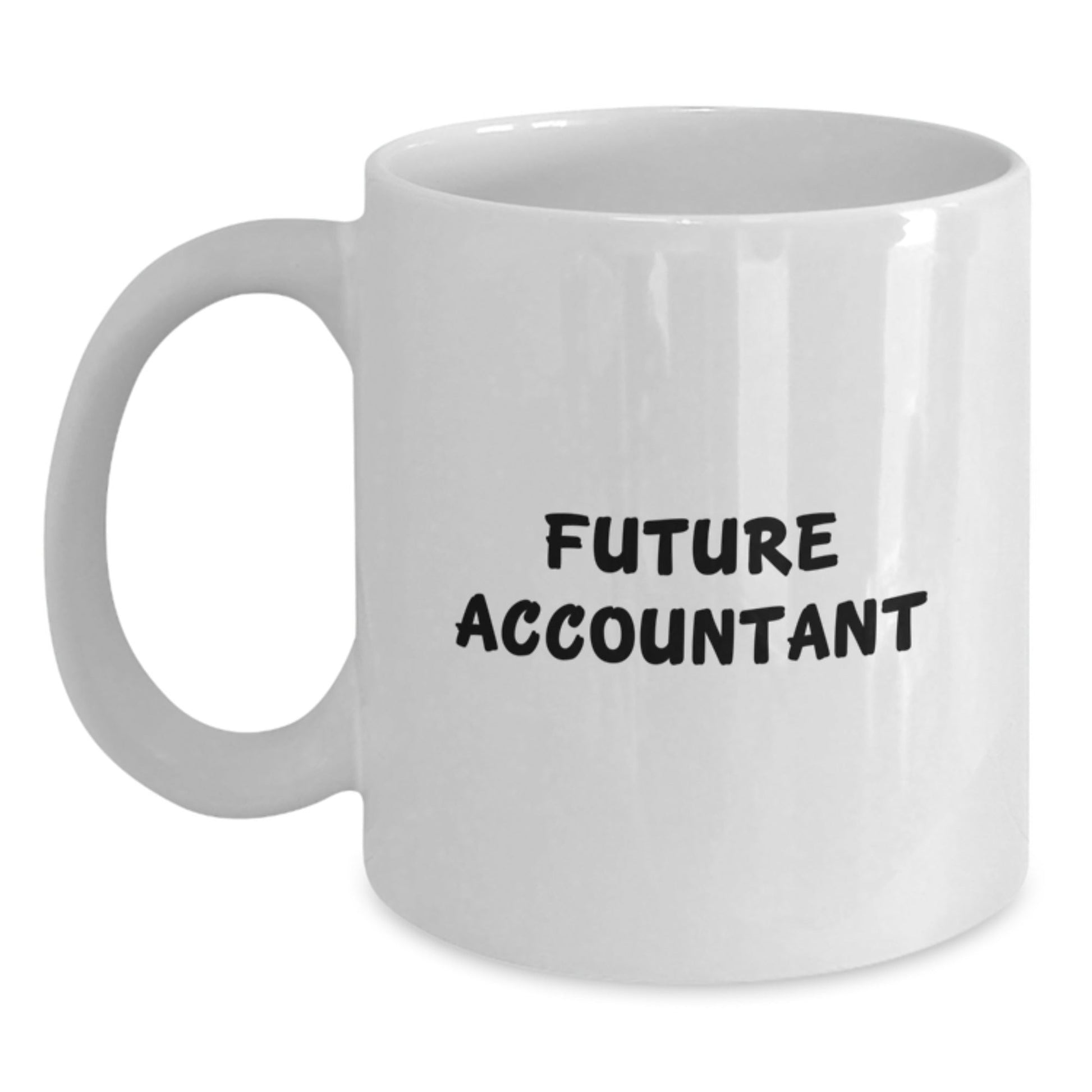 Funny Future Accountant Gifts from Family, White Coffee Mug for Men, Accountant Graduation Unique Gifts - The Buy Boom