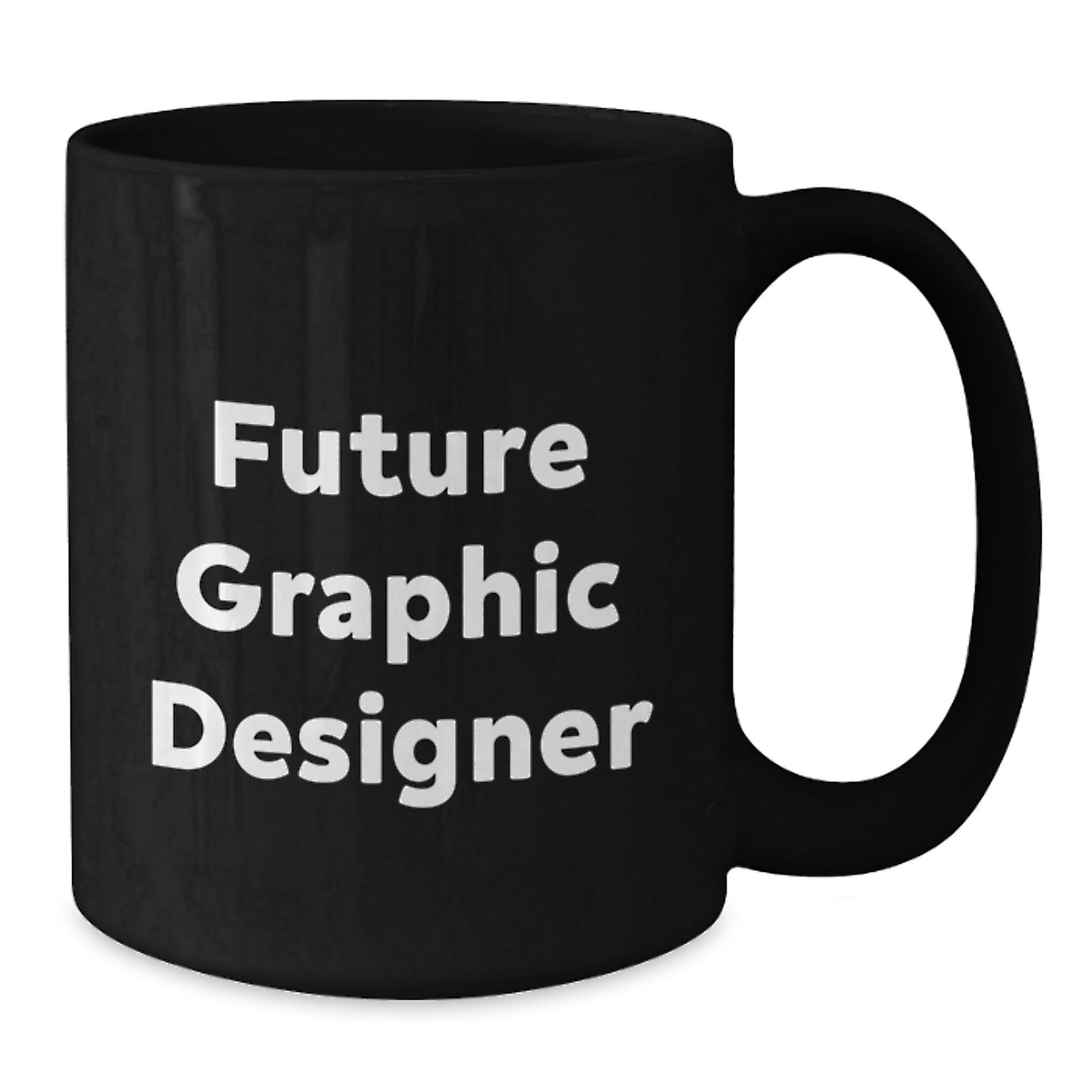 Funny Future Graphic Designer Gifts from Friends - Black Coffee Mug for Graduation, Encouragement and Inspiration - The Buy Boom