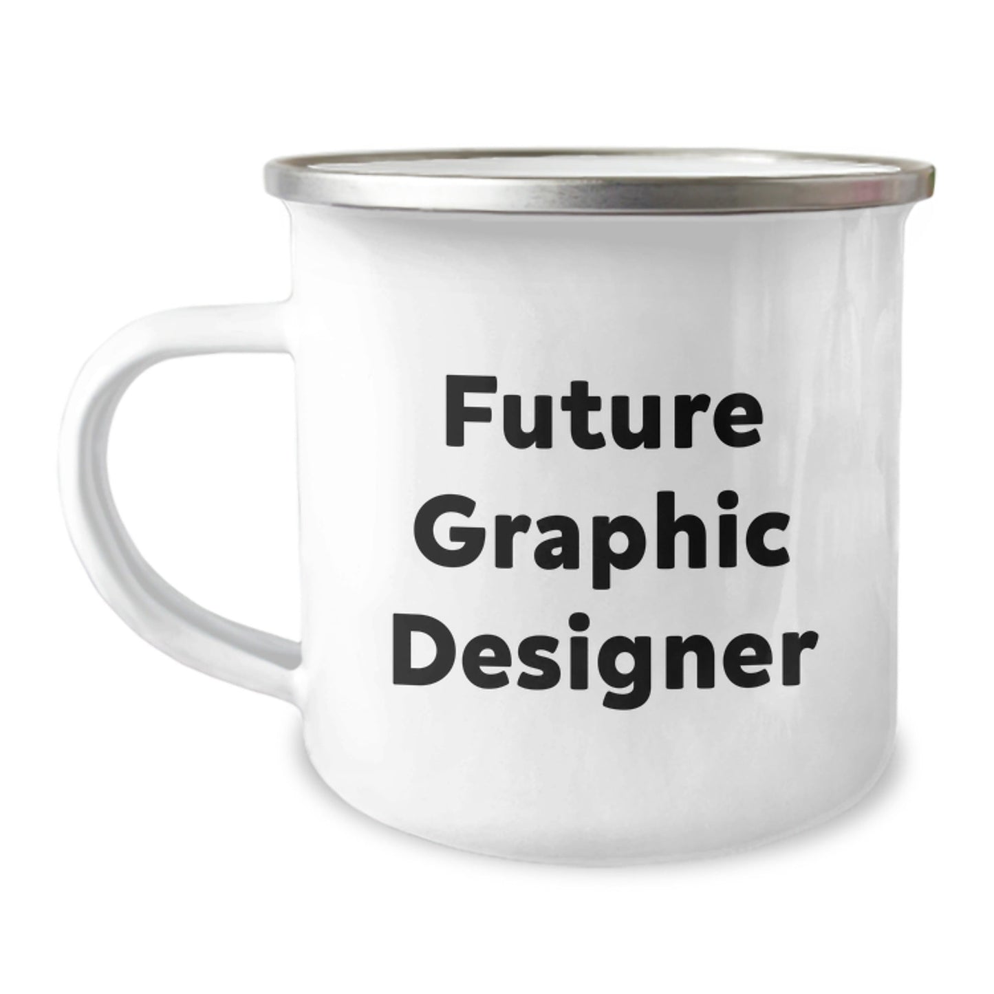 Funny Future Graphic Designer Gifts from Friends - Graphic Designer Camping Mug for Men or Women, Inspirational Quote for Graduation - The Buy Boom