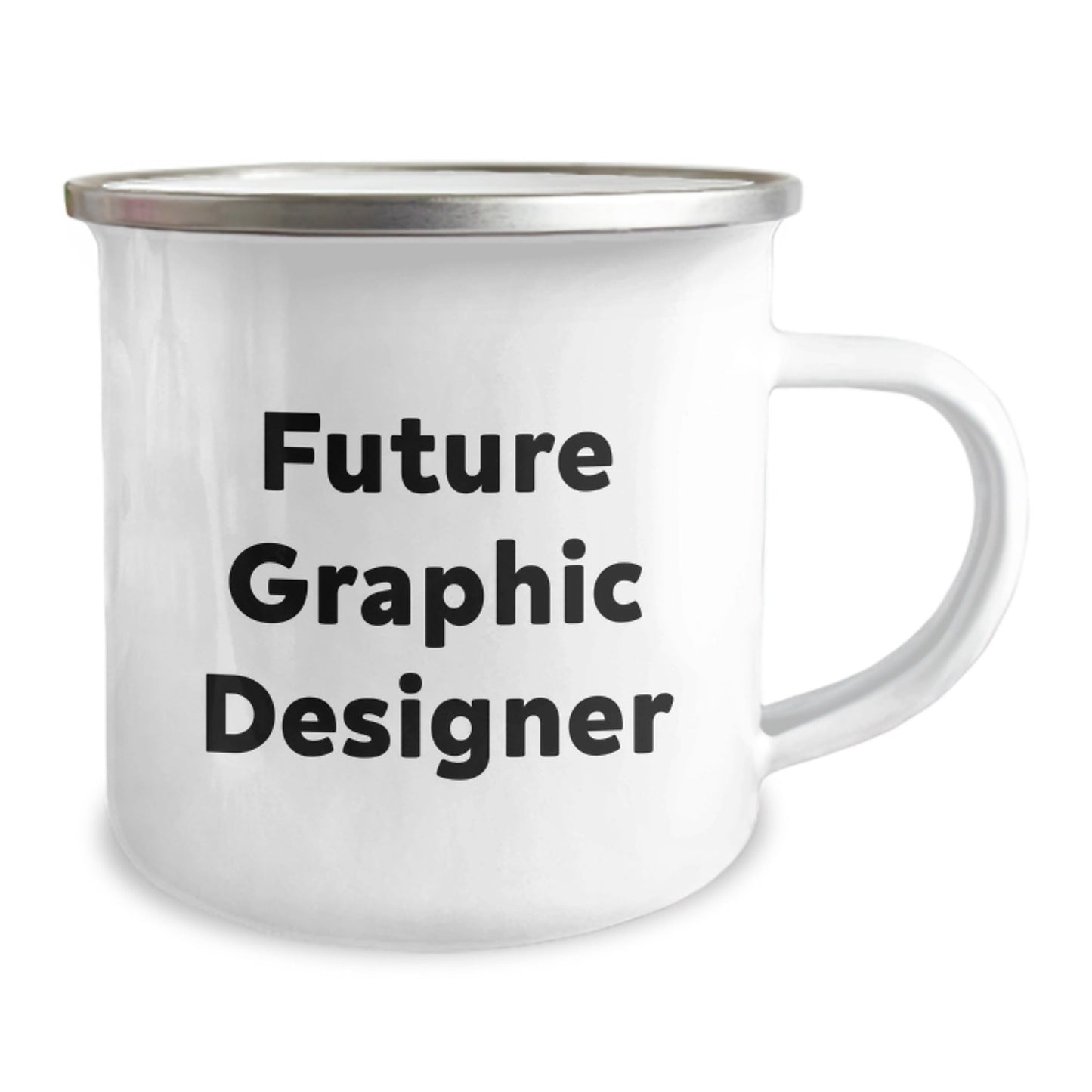 Funny Future Graphic Designer Gifts from Friends - Graphic Designer Camping Mug for Men or Women, Inspirational Quote for Graduation - The Buy Boom