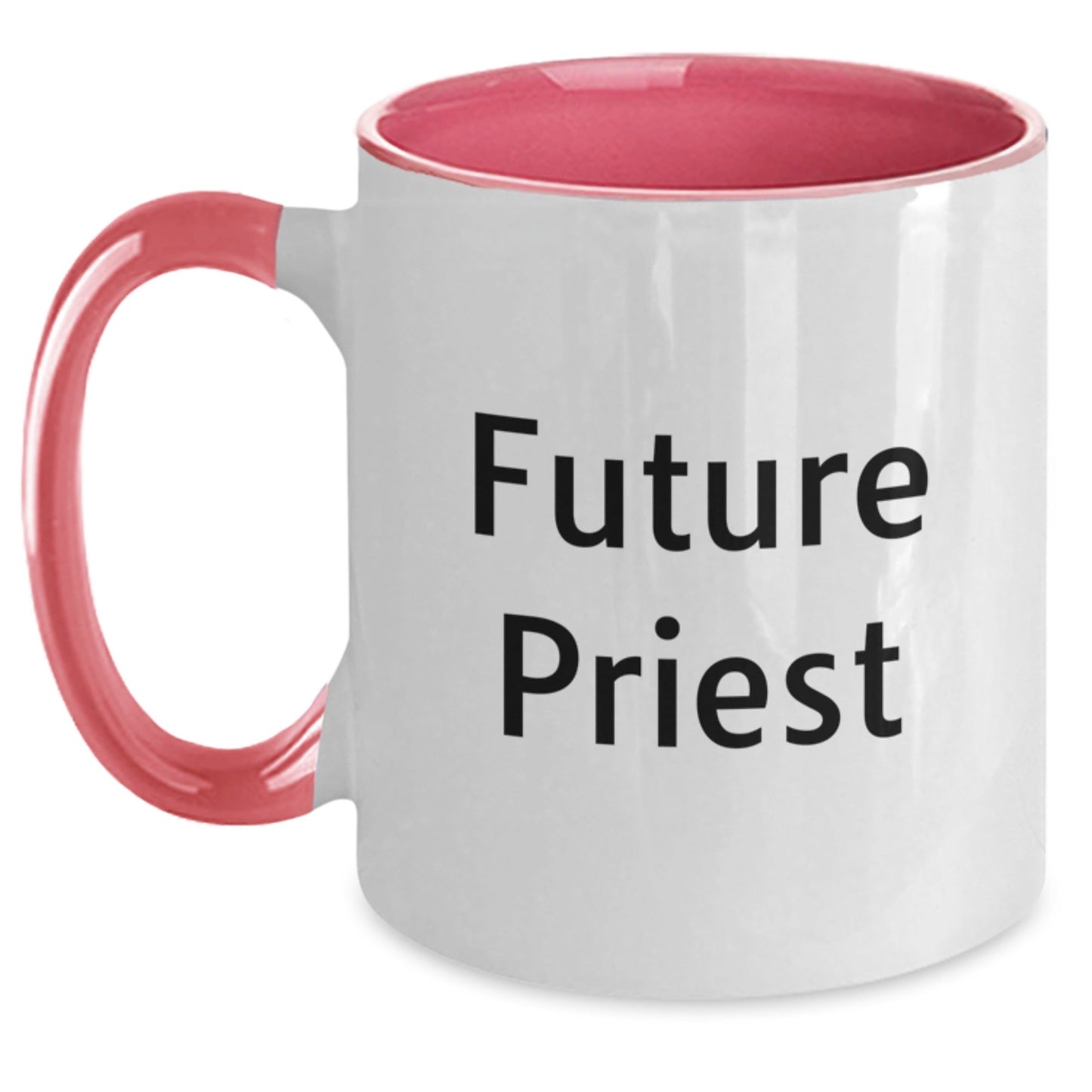 Funny Future Priest Christmas Unique Gifts from Men, Two Tone Coffee Mugs with Inspirational Quotes, Gift Ideas for Priest, Unique Presents for Men - The Buy Boom