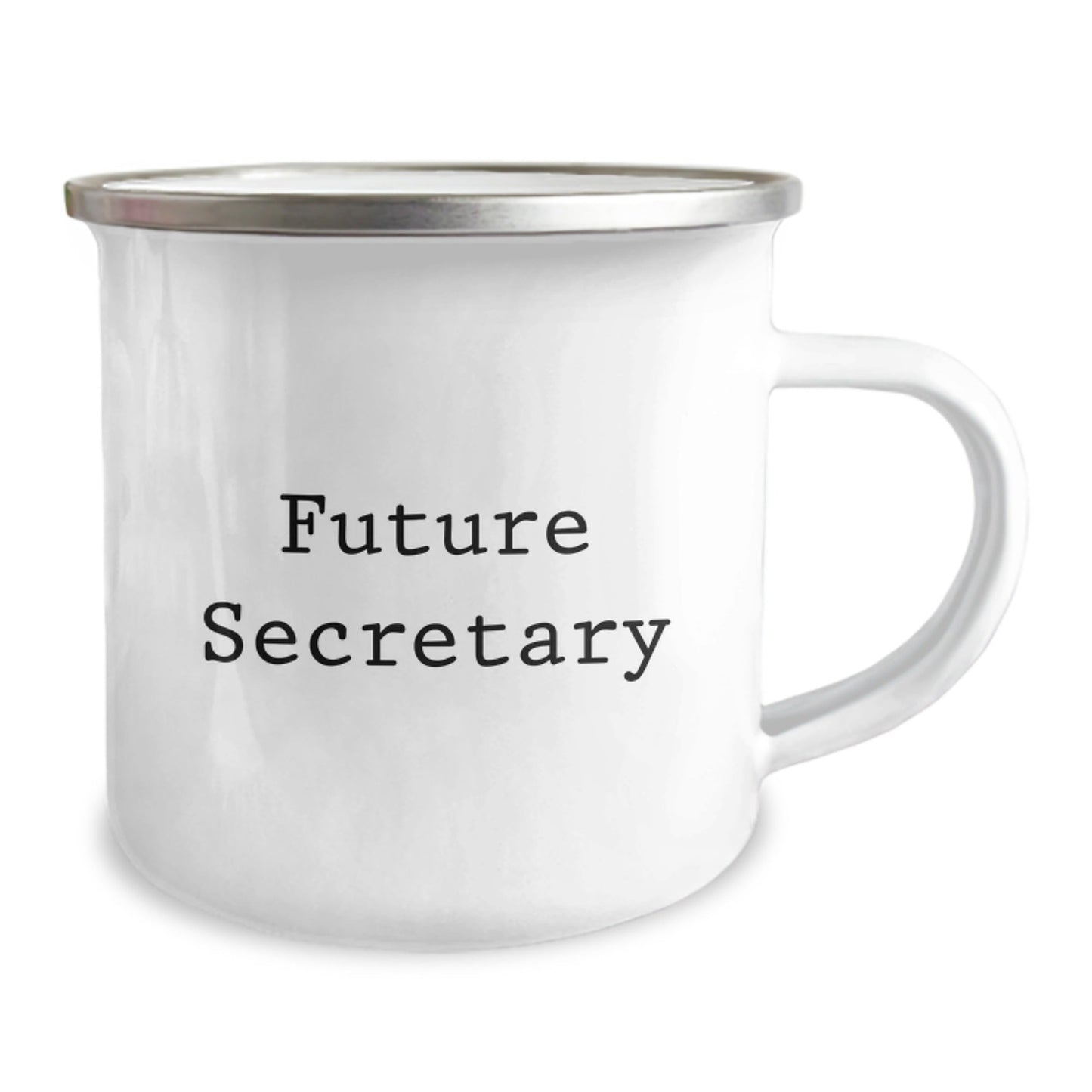 Funny Future Secretary Graduation Gifts from Friends, Inspirational Camping Mug for Men, Women, Coworkers, Family - The Buy Boom