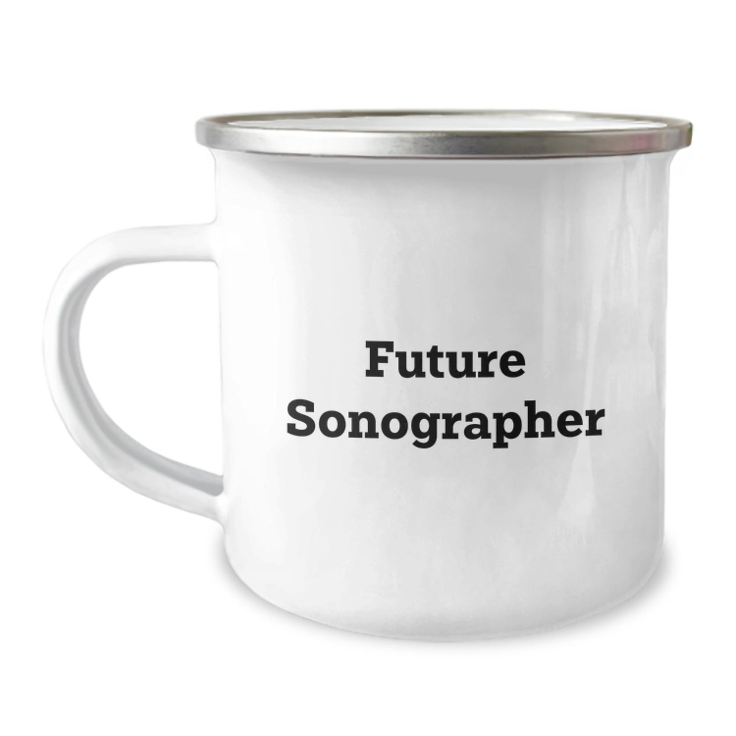 Funny Future Sonographer Gifts from Friends for Graduation, Camping Mug with Enamel Finish, 'You're a Cut Above' Quote - The Buy Boom