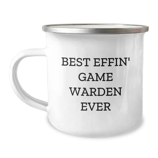 Funny Game Warden Camping Mug Gifts from Men for Best Effin' Game Wardens Ever, Christmas Unique Gifts - The Buy Boom