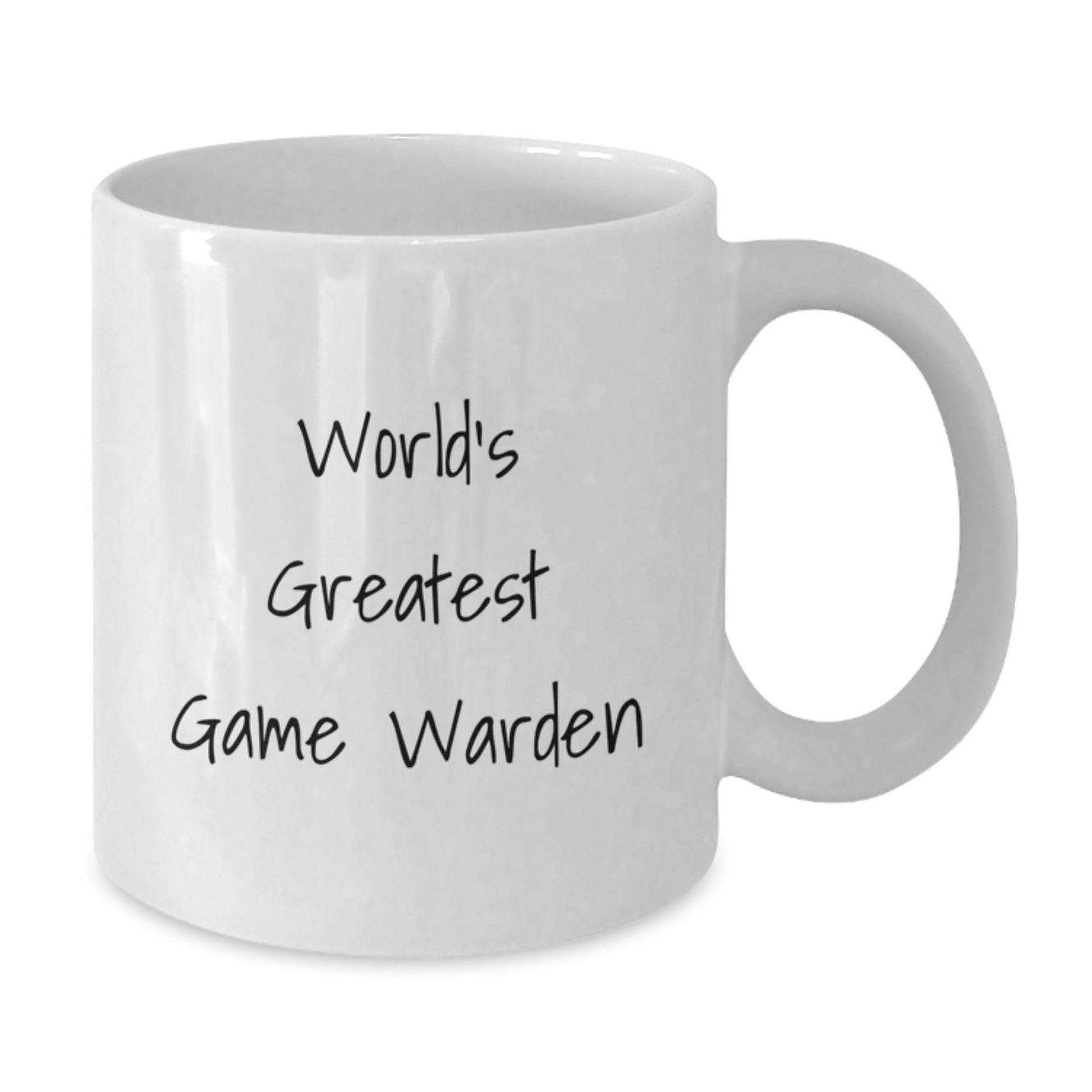 Funny Game Warden Gifts from Men, World's Greatest Game Warden Quote on White Coffee Mug, Birthday Unique Gifts for Game Wardens, Perfect for Coworkers, Family, and Friends - The Buy Boom