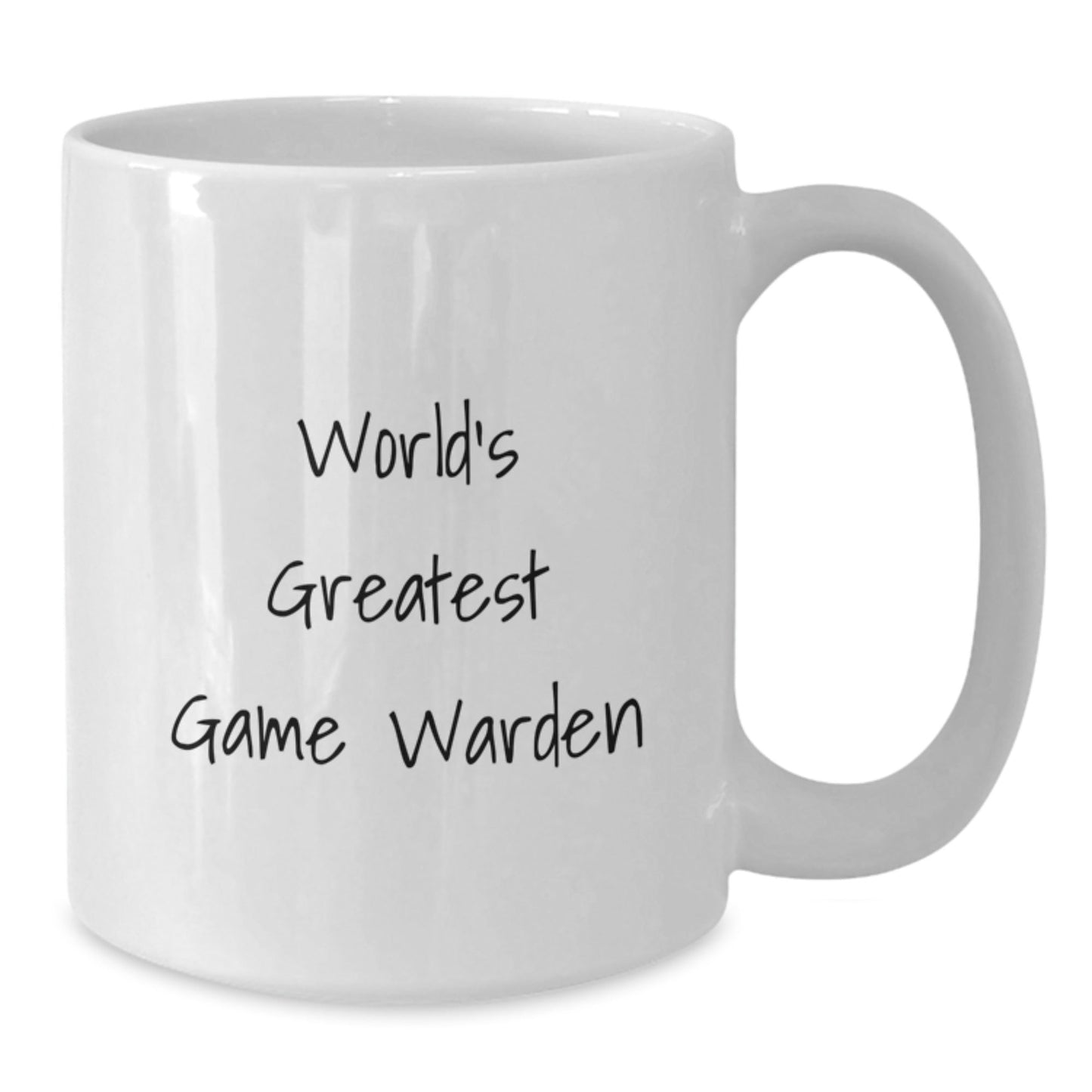 Funny Game Warden Gifts from Men, World's Greatest Game Warden Quote on White Coffee Mug, Birthday Unique Gifts for Game Wardens, Perfect for Coworkers, Family, and Friends - The Buy Boom