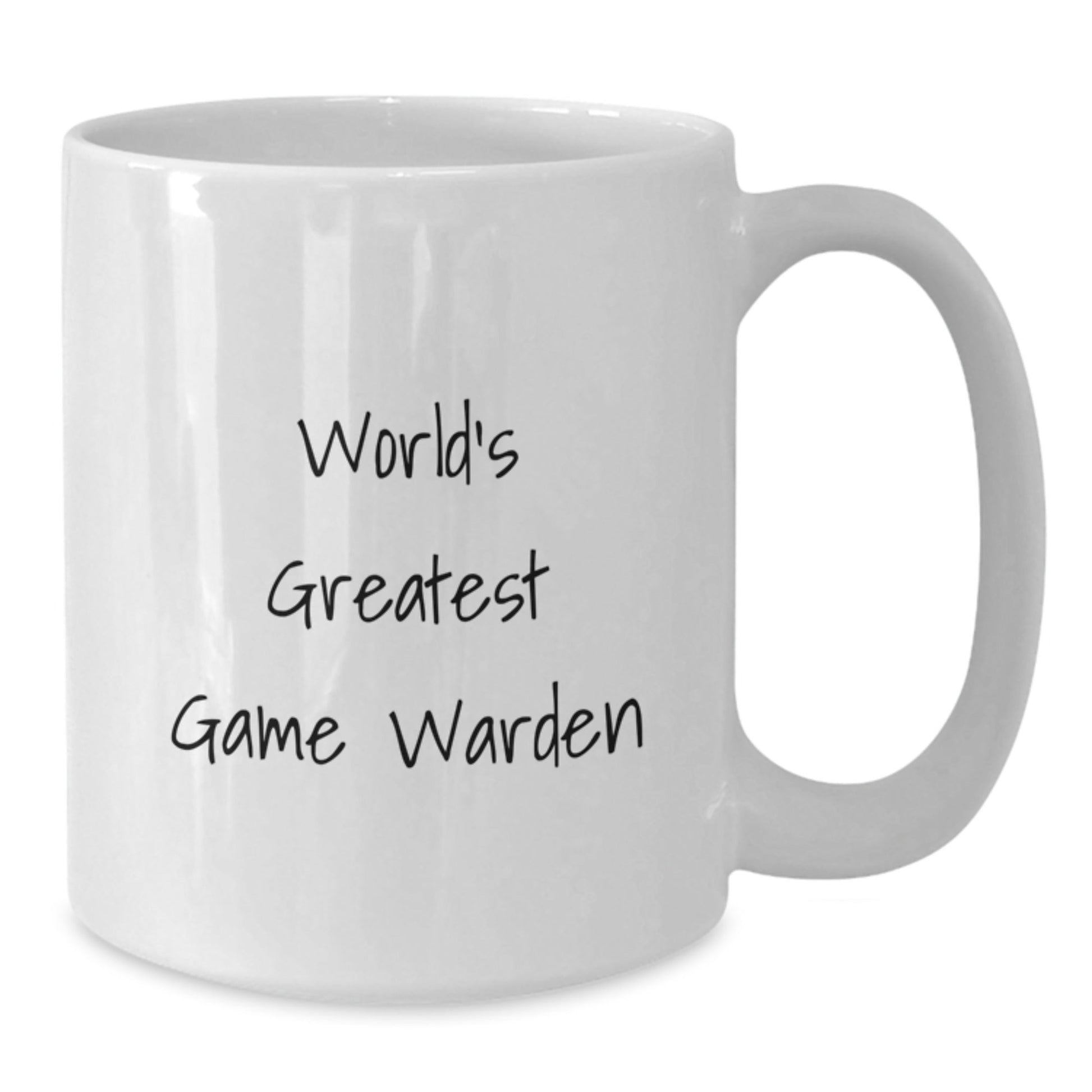 Funny Game Warden Gifts from Men, World's Greatest Game Warden Quote on White Coffee Mug, Birthday Unique Gifts for Game Wardens, Perfect for Coworkers, Family, and Friends - The Buy Boom