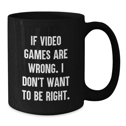 Funny Gaming Quotes Gifts from Family for Playing Video Games Enthusiasts, Black Coffee Mug Birthday Unique Gifts - The Buy Boom