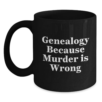 Funny Genealogy Gifts for Men from Friends, Inspirational Coffee Mug for Graduation - The Buy Boom