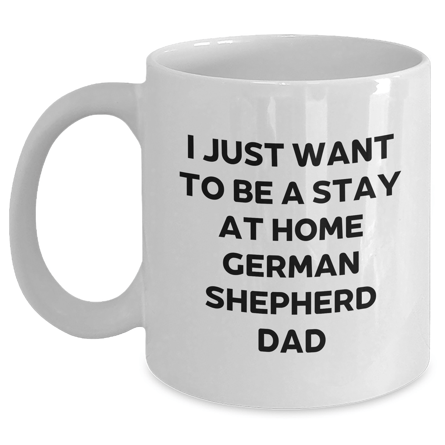 Funny German Shepherd Dog Dad Mug – Gift from Men for Father's Day - The Buy Boom