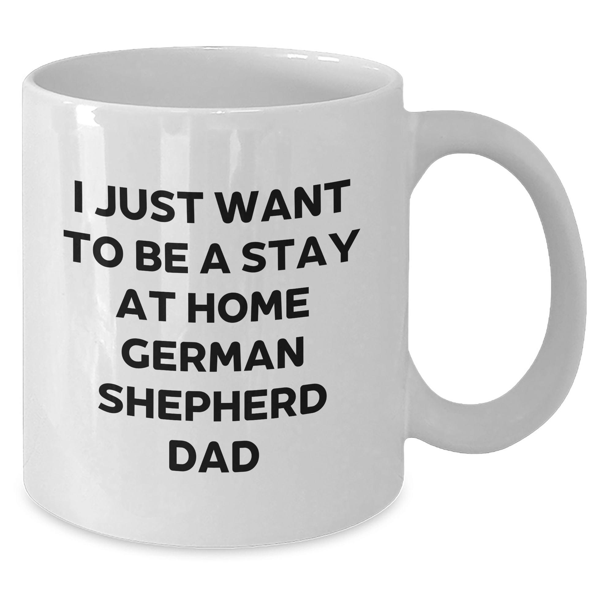 Funny German Shepherd Dog Dad Mug – Gift from Men for Father's Day - The Buy Boom