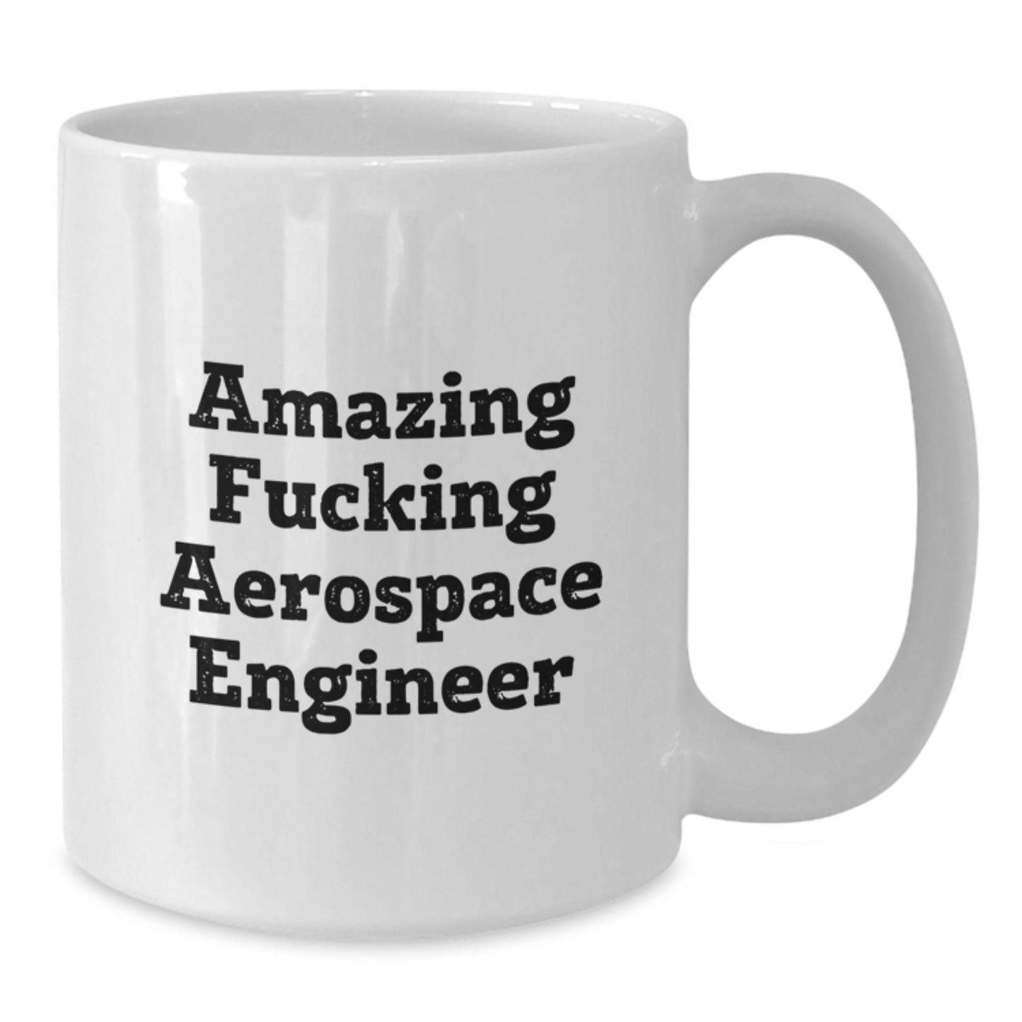 Funny Gift for Amazing Aerospace Engineer, White Coffee Mug for Birthday, Gifts from Friends, Gifts for Aerospace Engineer - The Buy Boom