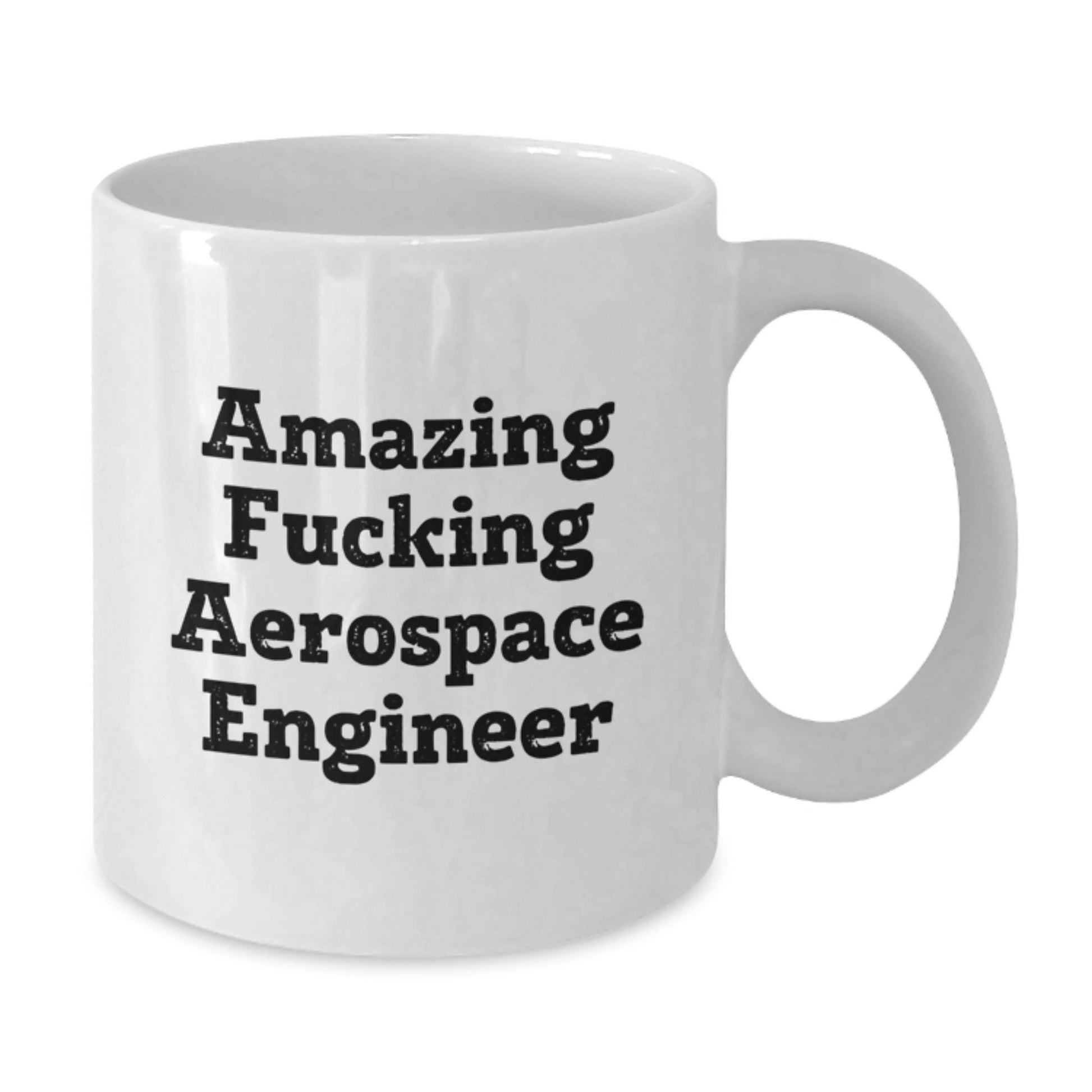 Funny Gift for Amazing Aerospace Engineer, White Coffee Mug for Birthday, Gifts from Friends, Gifts for Aerospace Engineer - The Buy Boom