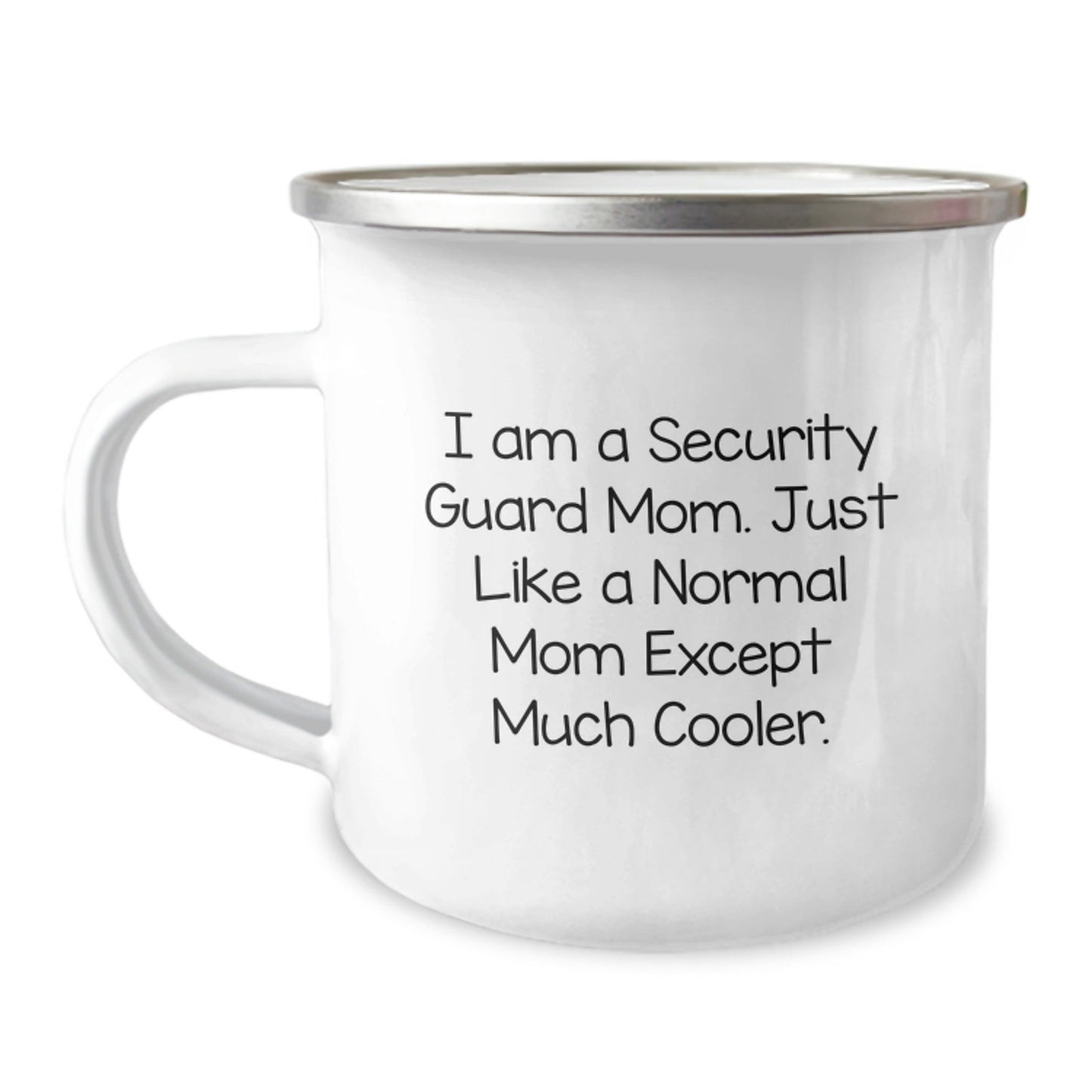 Funny Gift for Security Guard Mom, Unique Security Guard Gifts for Christmas, Camping Mug for Security Guard - The Buy Boom