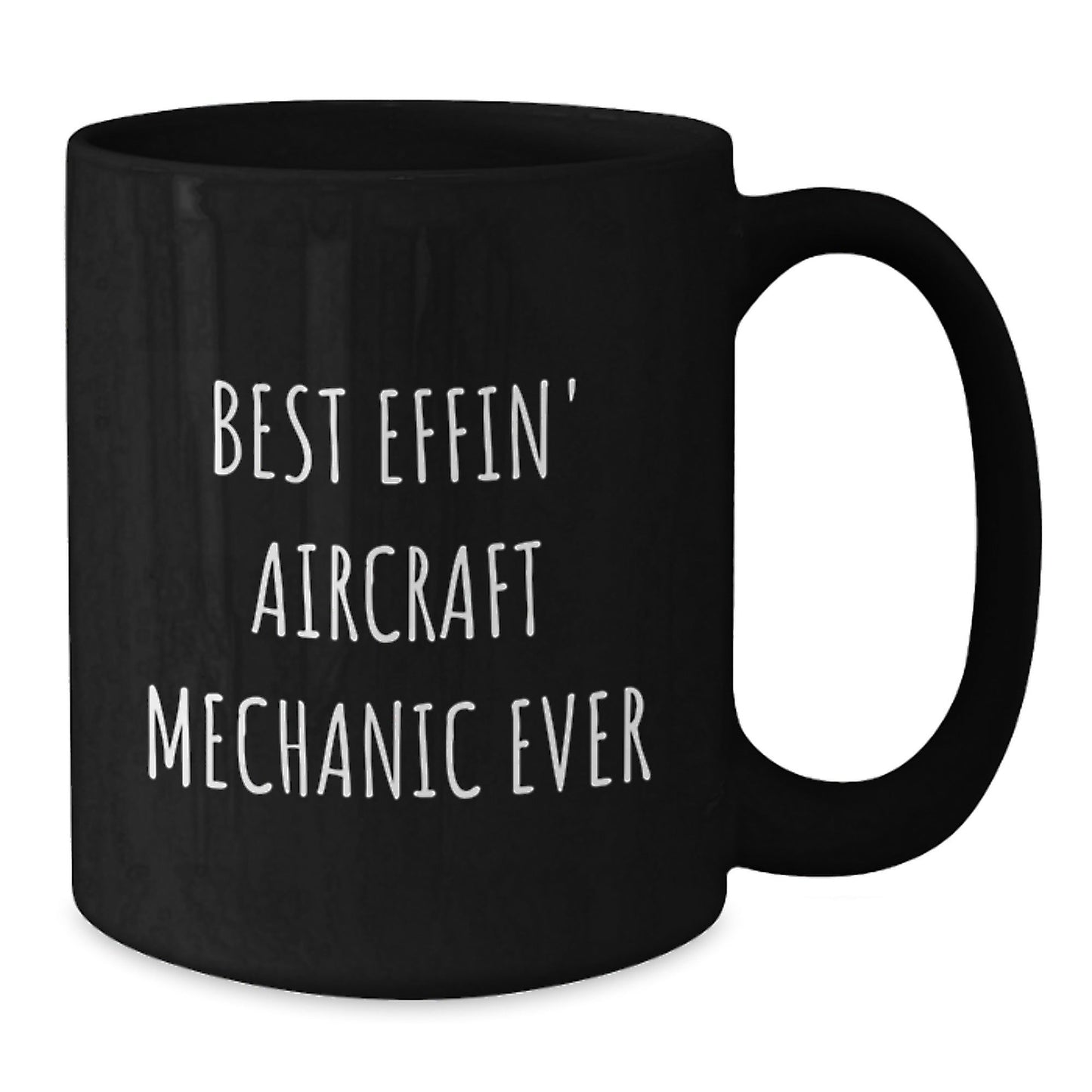 Funny Gifts for Aircraft Mechanic Friends, Best Effin' Quotes on Black Coffee Mugs, Christmas Unique - The Buy Boom