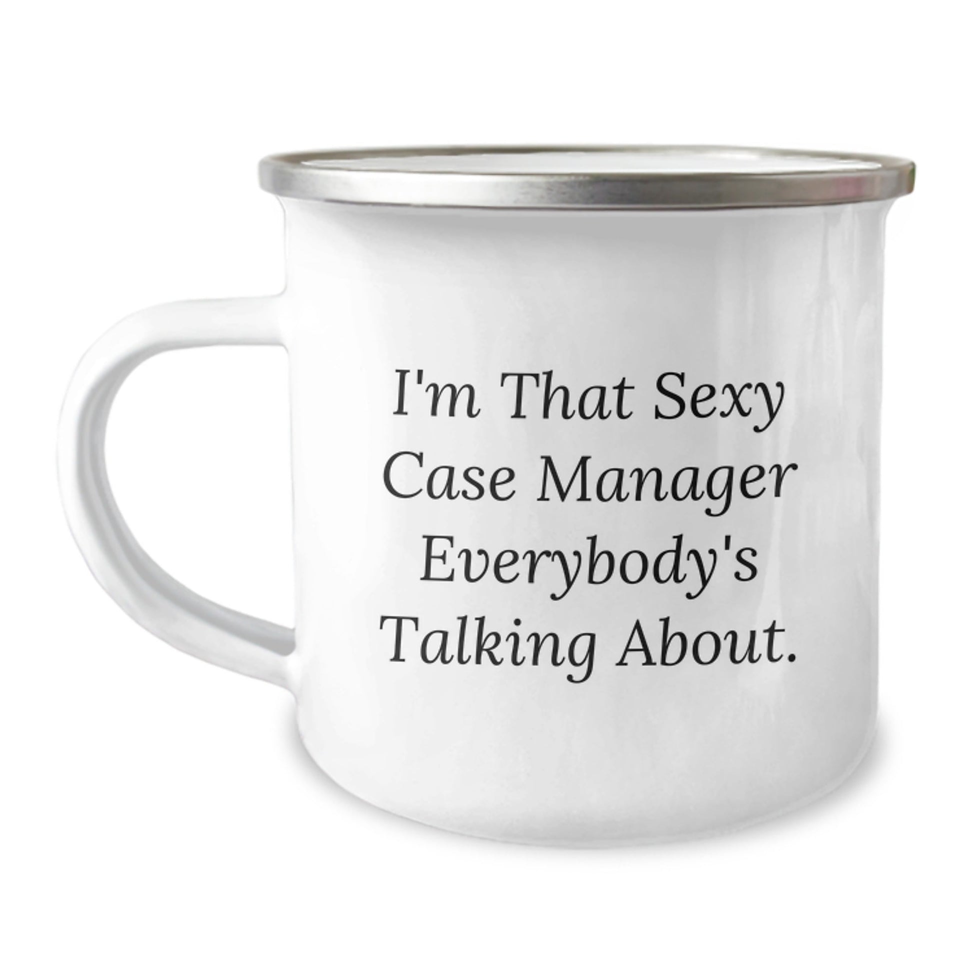 Funny Gifts for Case Managers, Christmas Unique Gifts from Friends, Camping Mug for Men - The Buy Boom