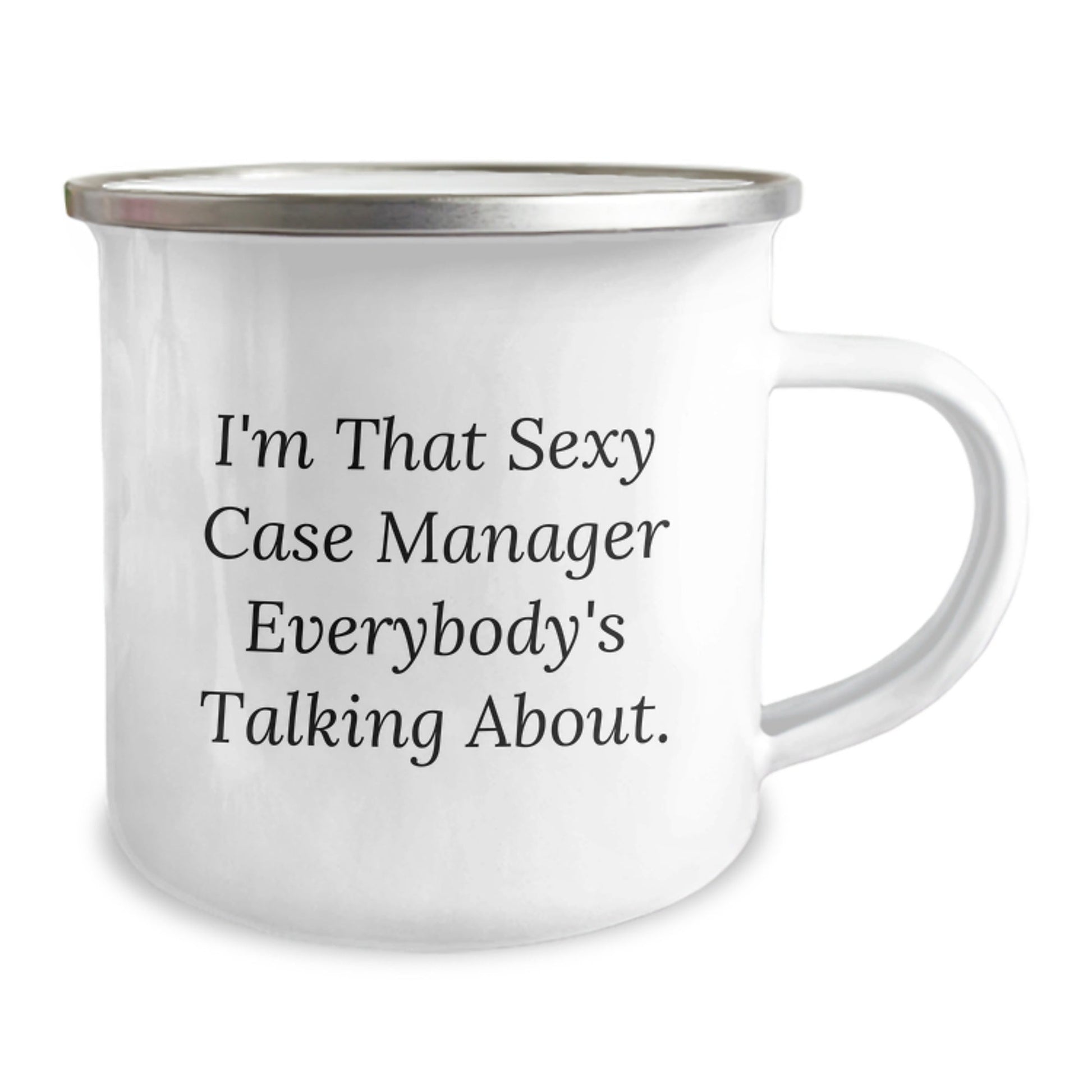 Funny Gifts for Case Managers, Christmas Unique Gifts from Friends, Camping Mug for Men - The Buy Boom