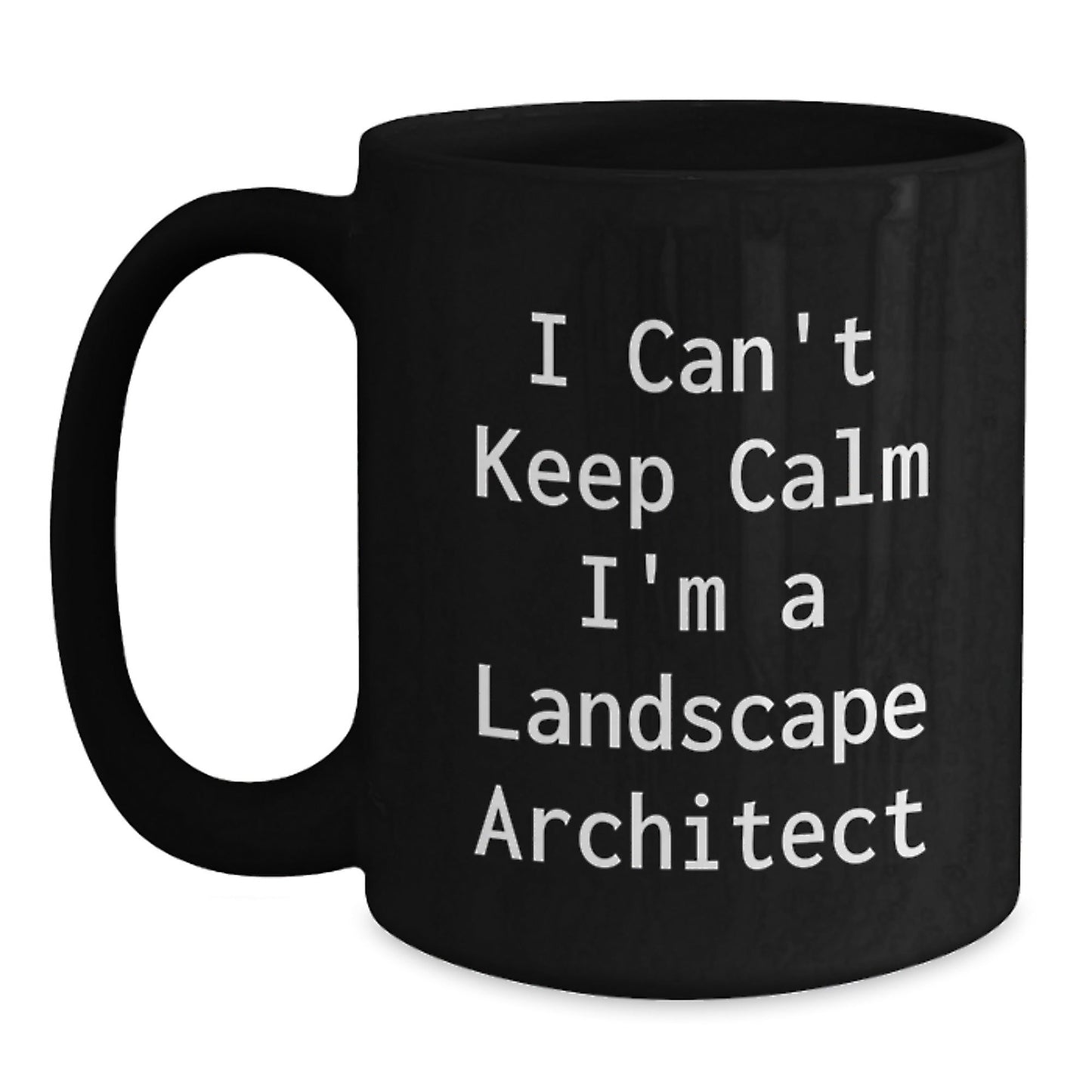 Funny Gifts for Landscape Architects - Unique I'm A Landscape Architect Black Coffee Mugs for Men Women Friends Family Coworkers - The Buy Boom