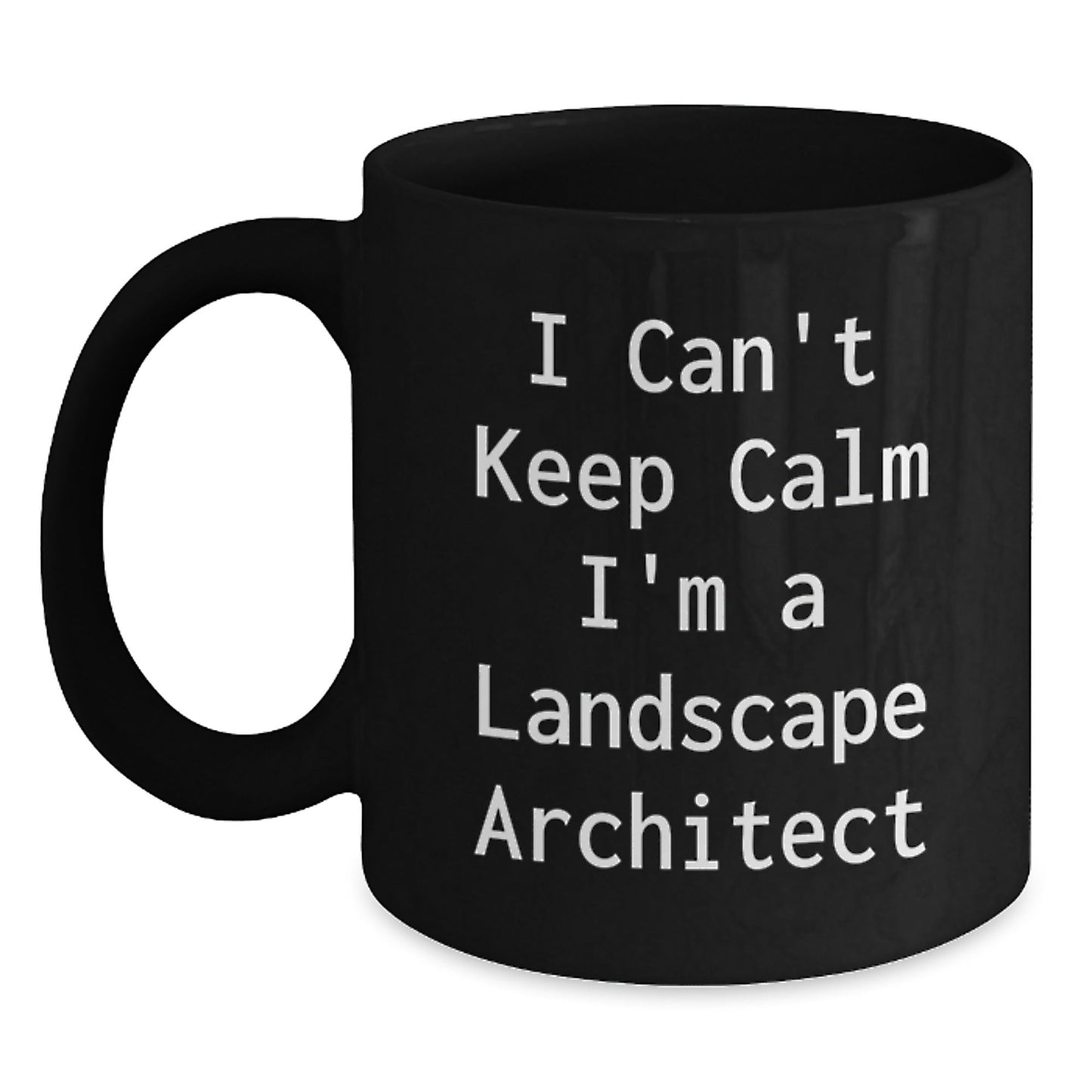 Funny Gifts for Landscape Architects - Unique I'm A Landscape Architect Black Coffee Mugs for Men Women Friends Family Coworkers - The Buy Boom