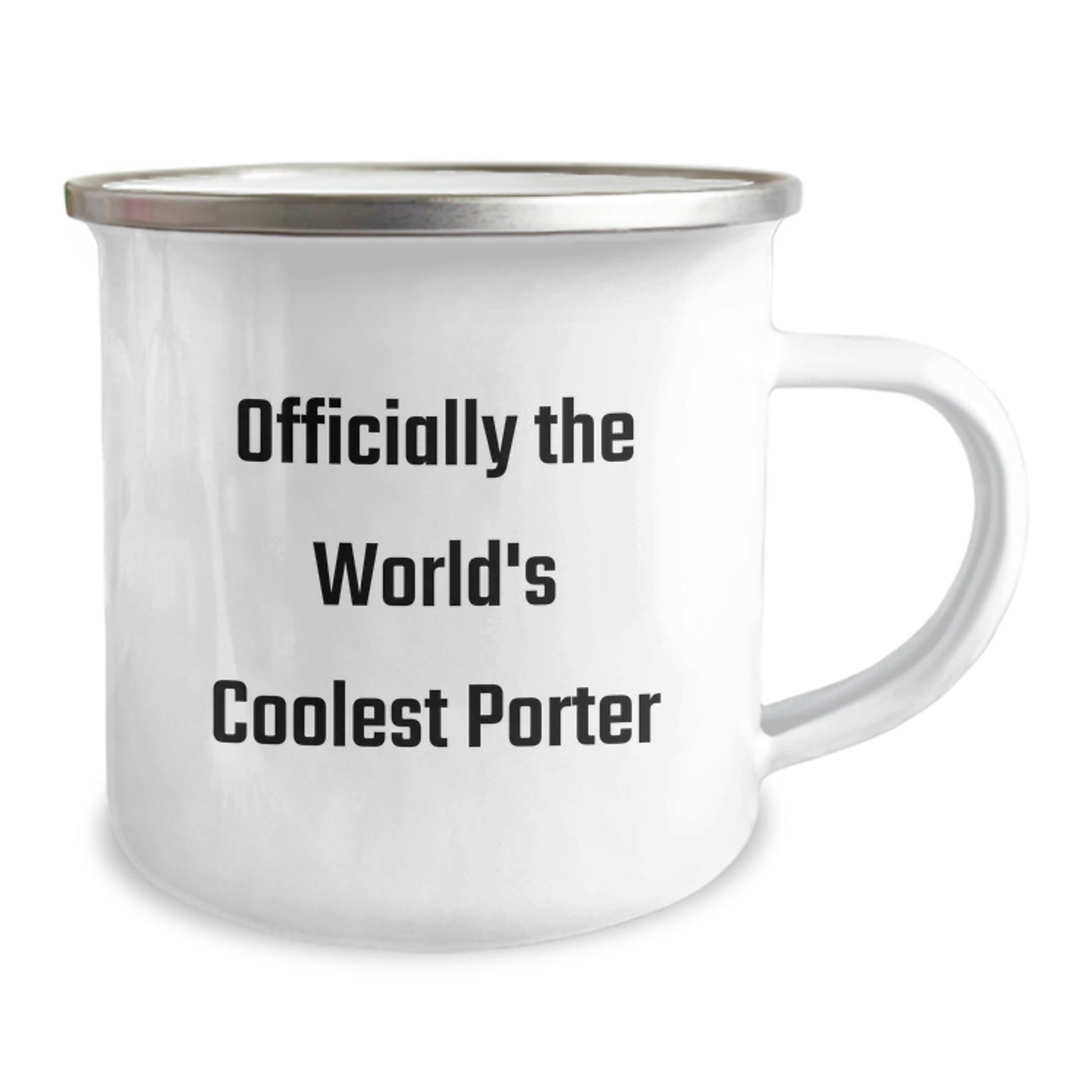 Funny Gifts for Porter, Officially The World's Coolest Porter Camping Mug Christmas Unique Gifts from Friends - The Buy Boom