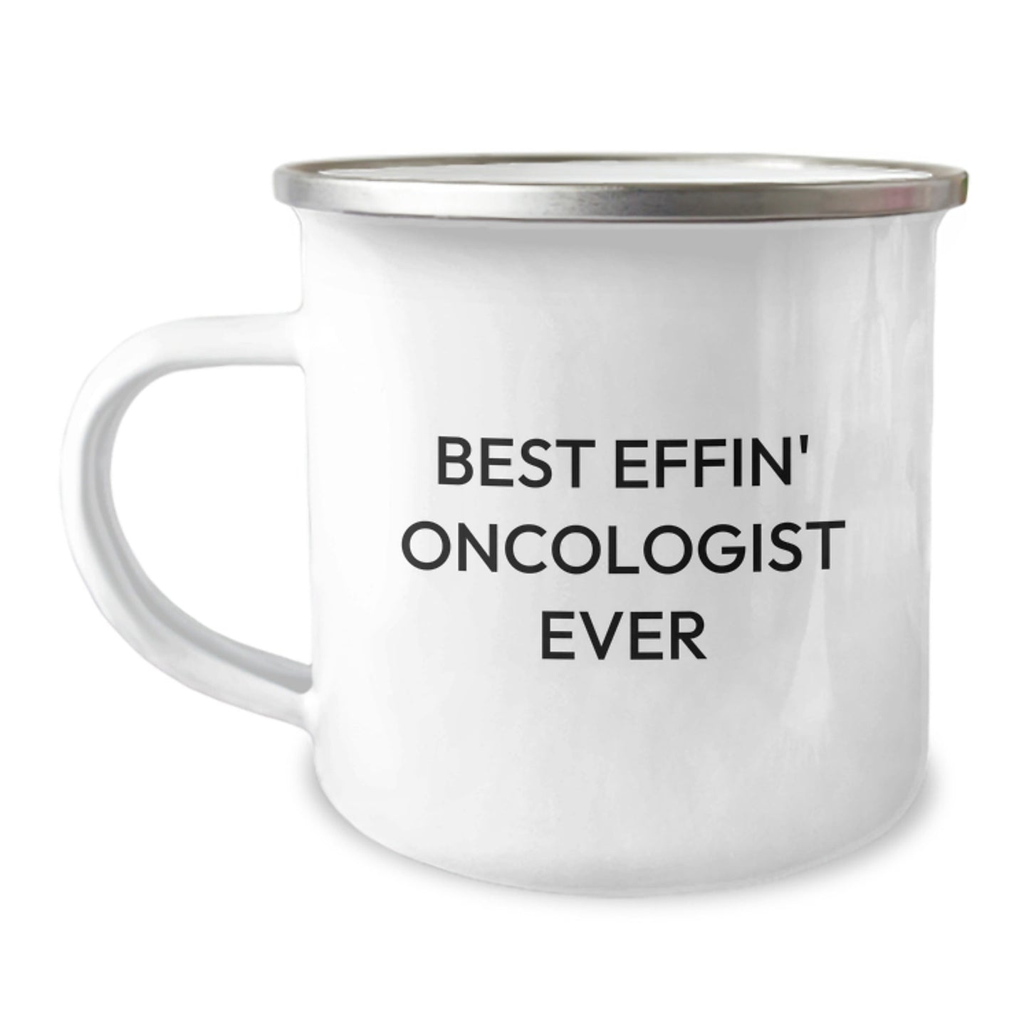 Funny Gifts for the Best Effin' Oncologist Ever, a Unique Camping Mug for Men, Women, Coworkers, Family, Friends - Oncologist Christmas Unique Gifts - The Buy Boom