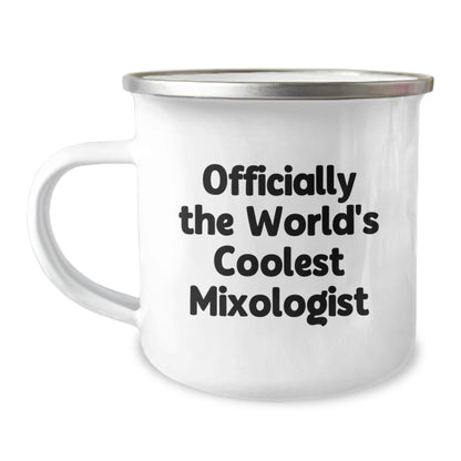 Funny Gifts for the World's Coolest Mixologist, Christmas Unique Mug for Camping Enthusiasts, Camping Mug Gifts from Friends - The Buy Boom
