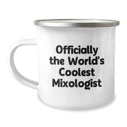 Funny Gifts for the World's Coolest Mixologist, Christmas Unique Mug for Camping Enthusiasts, Camping Mug Gifts from Friends - The Buy Boom