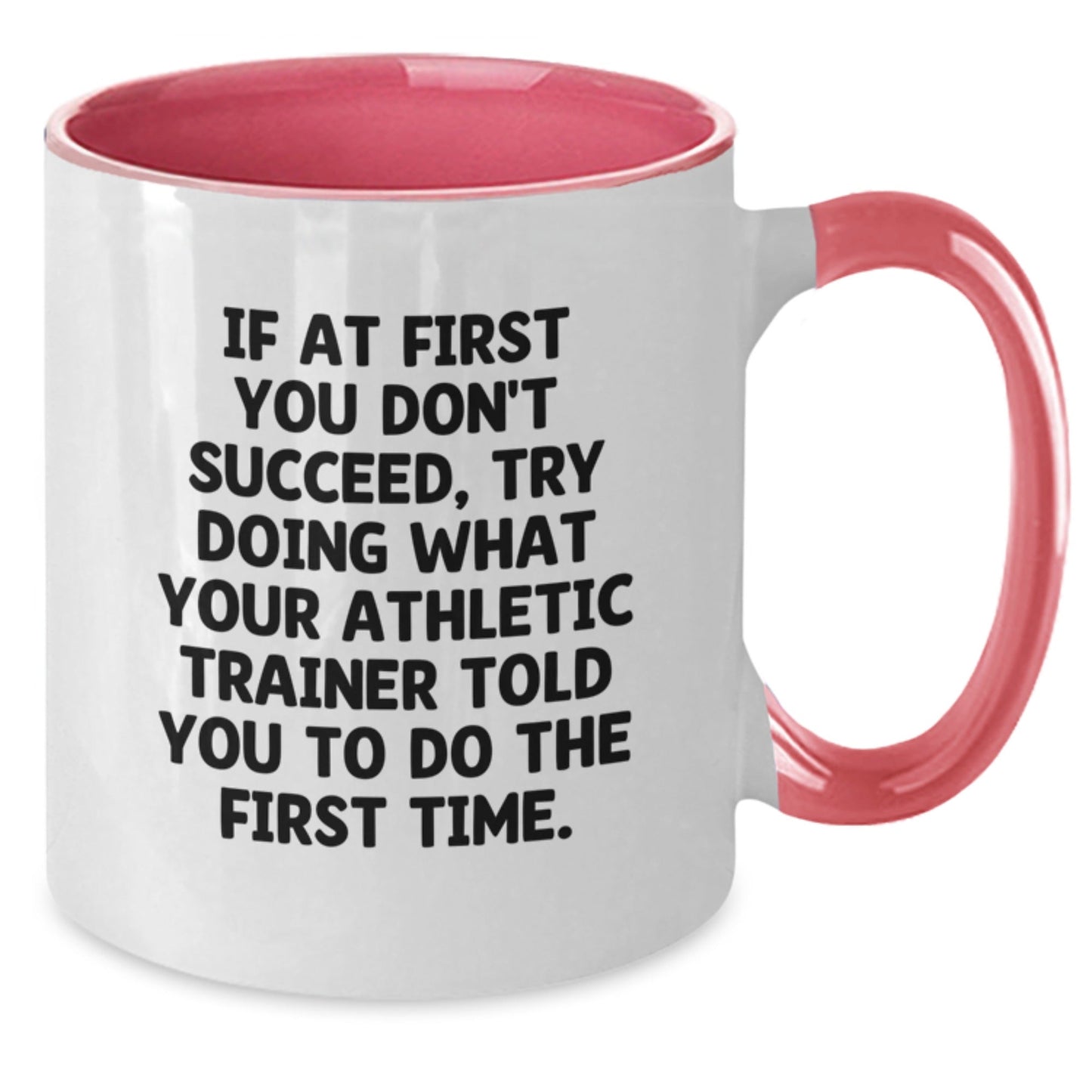 Funny Gifts from Athletic Trainer Lovers for Athletes - Two Tone Coffee Mug Inspirations - The Buy Boom
