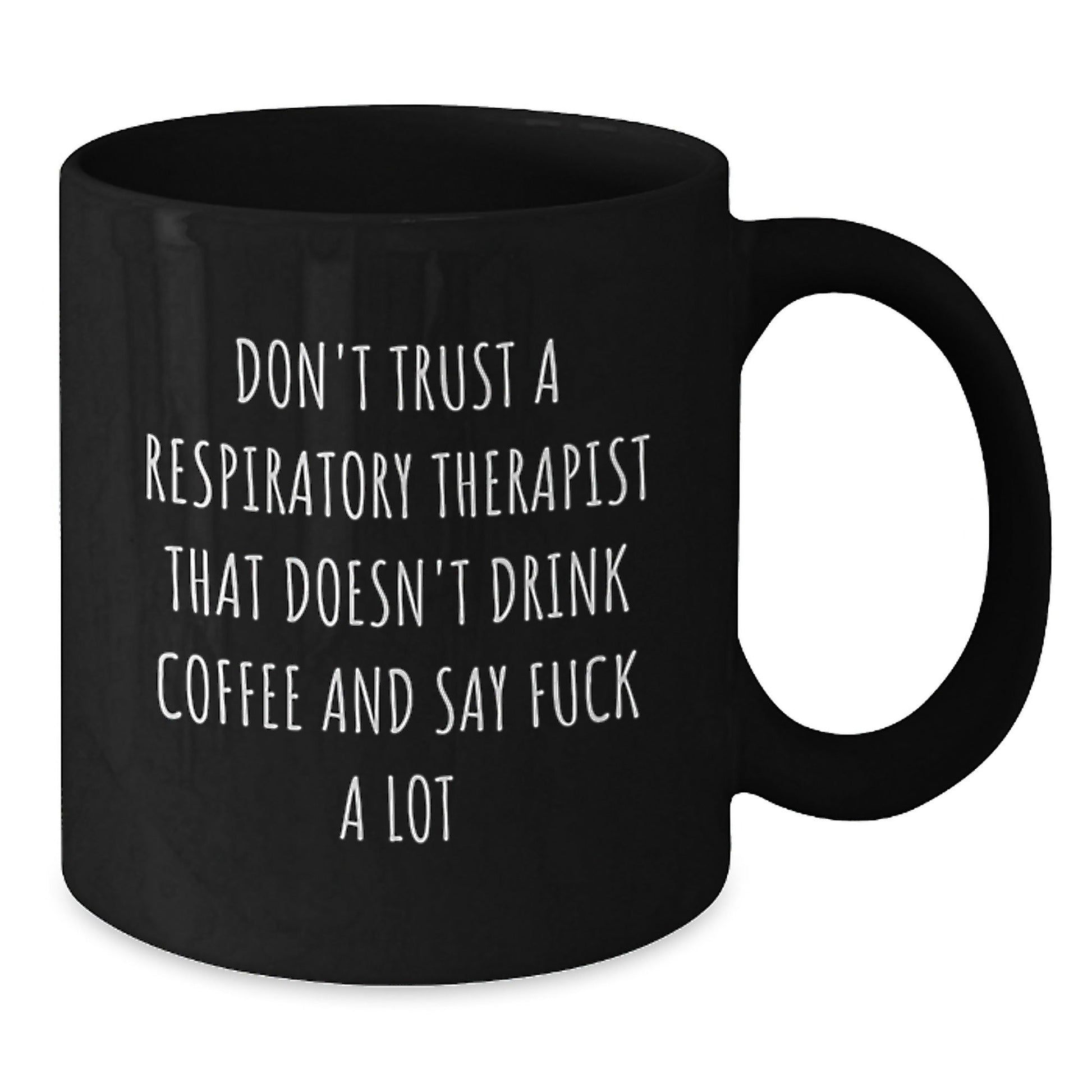 Funny Gifts from Coworkers for Respiratory Therapist Christmas Unique Gifts - Black Coffee Mug - The Buy Boom