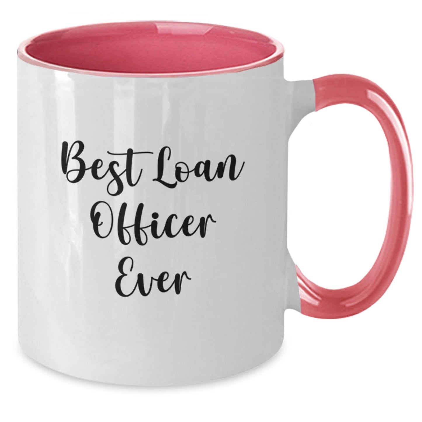 Funny Gifts from Friends and Family for Best Loan Officer Ever, Two Tone Coffee Mug for Loan Officer Graduation - The Buy Boom