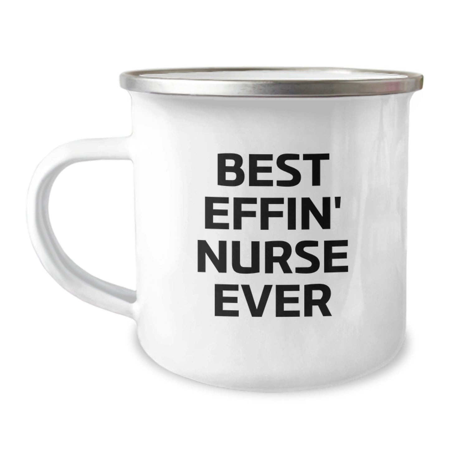 Funny Gifts from Friends for Best Effin' Nurse Ever, Graduation Unique Gifts for Her, Camping Mug for Nurse's Everyday Adventure - The Buy Boom