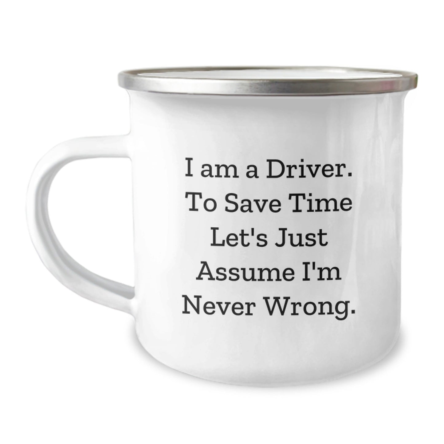 Funny Gifts from Friends for Camping Driver - Driver Mug with Unique Quote - Christmas Unique Gifts for Men - The Buy Boom