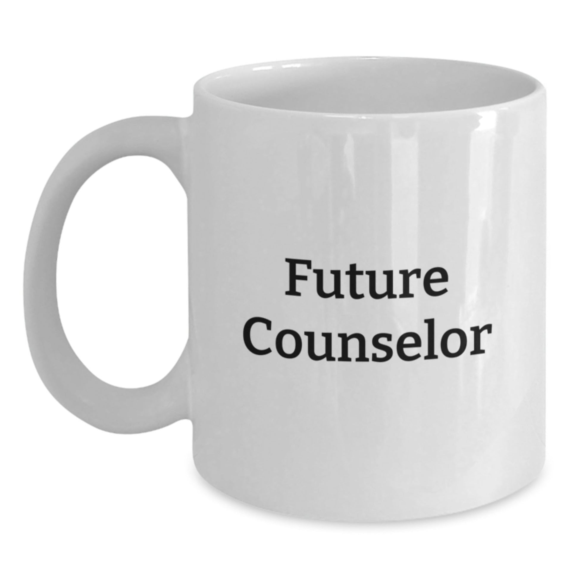 Funny Gifts from Friends for Counselor - Future Counselor White Coffee Mug for Christmas Unique Gifts - The Buy Boom
