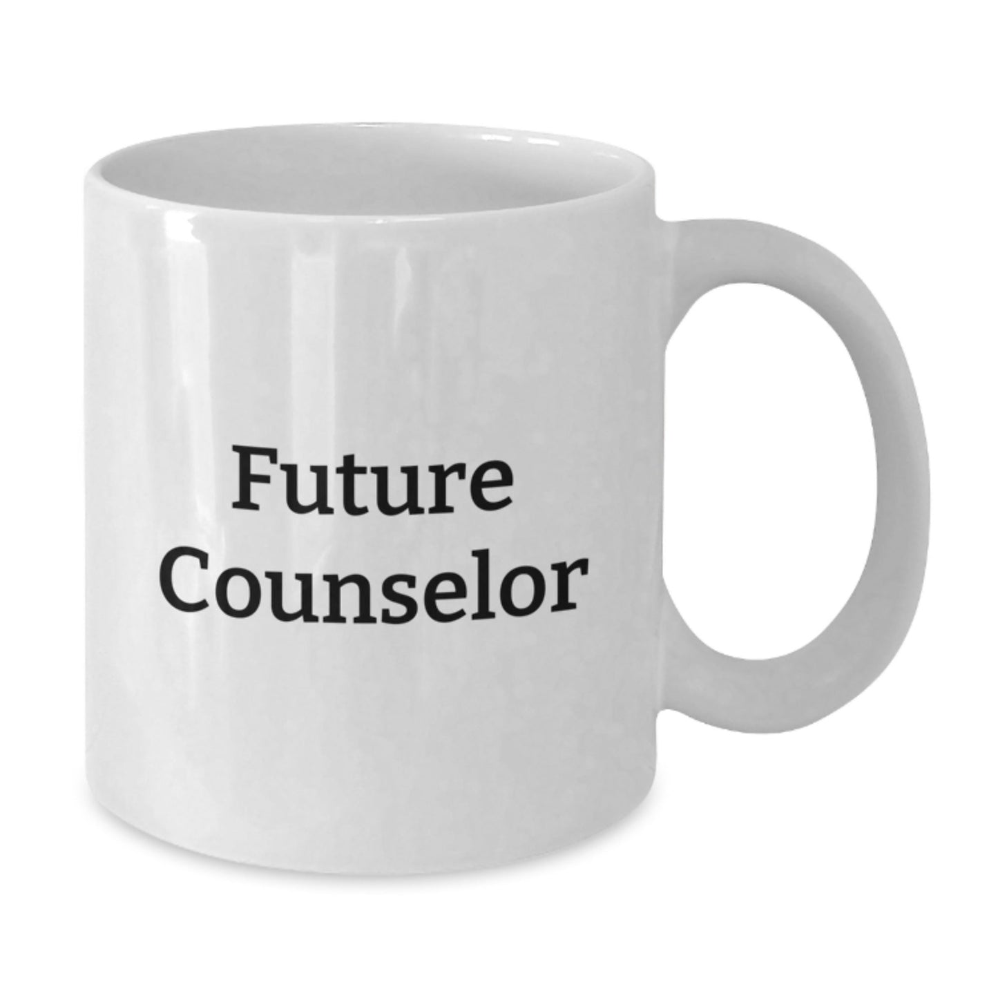 Funny Gifts from Friends for Counselor - Future Counselor White Coffee Mug for Christmas Unique Gifts - The Buy Boom