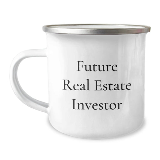 Funny Gifts from Friends for Real Estate Investor - Camping Mug, Future Real Estate Investor's Christmas Unique Gifts - The Buy Boom