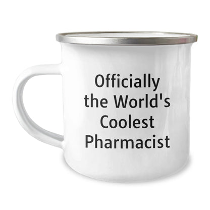 Funny Gifts from Friends for the World's Coolest Pharmacist - Christmas Unique Mugs for Camping Lover - The Buy Boom