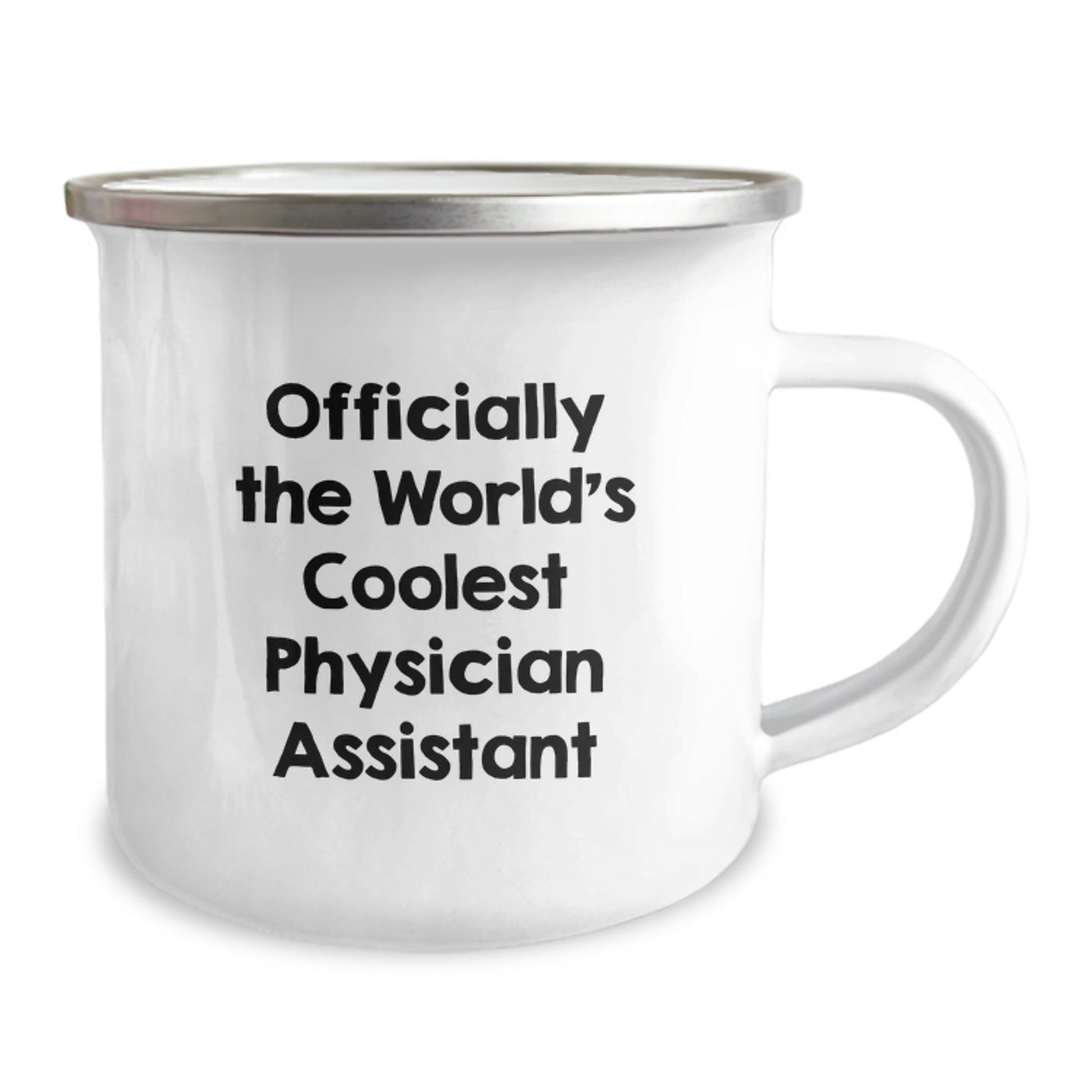 Funny Gifts from Friends to Physician Assistants - Officially The 'World's Coolest' Physician Assistant Camping Mug for Christmas - The Buy Boom