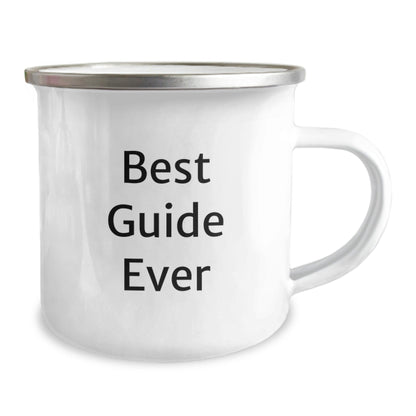Funny Gifts from Men for Guide Graduation Unique Camping Mug Best Guide Ever - The Buy Boom