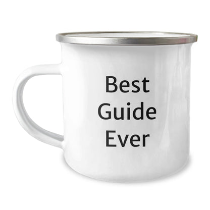 Funny Gifts from Men for Guide Graduation Unique Camping Mug Best Guide Ever - The Buy Boom