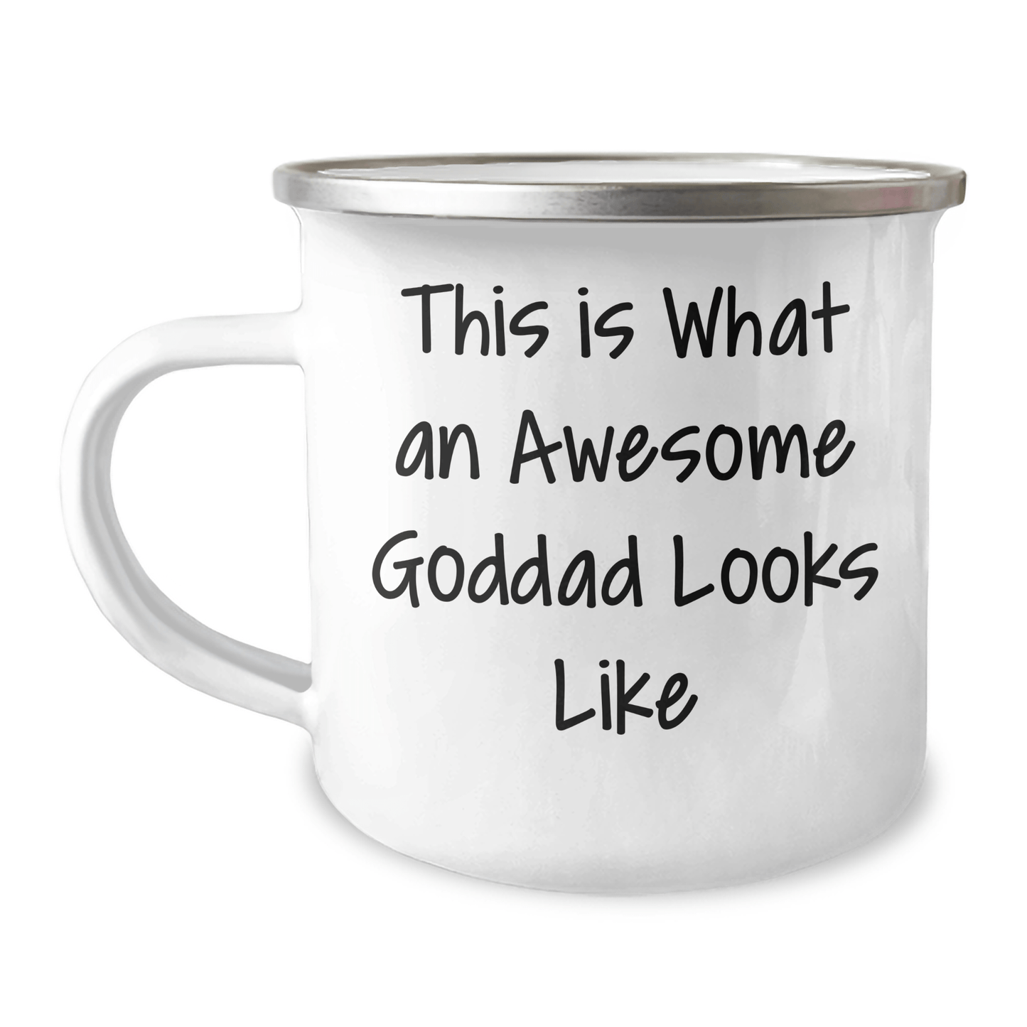 Funny Goddad Gifts, Father's Day Unique Camping Mug, 'This Is What An Awesome Goddad Looks Like', Gifts from Men, Gifts for Goddad - The Buy Boom