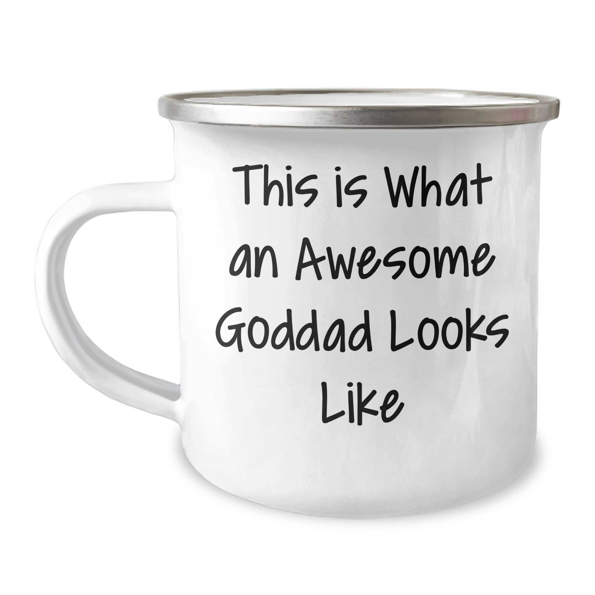 Funny Goddad Gifts, Father's Day Unique Camping Mug, 'This Is What An Awesome Goddad Looks Like', Gifts from Men, Gifts for Goddad - The Buy Boom