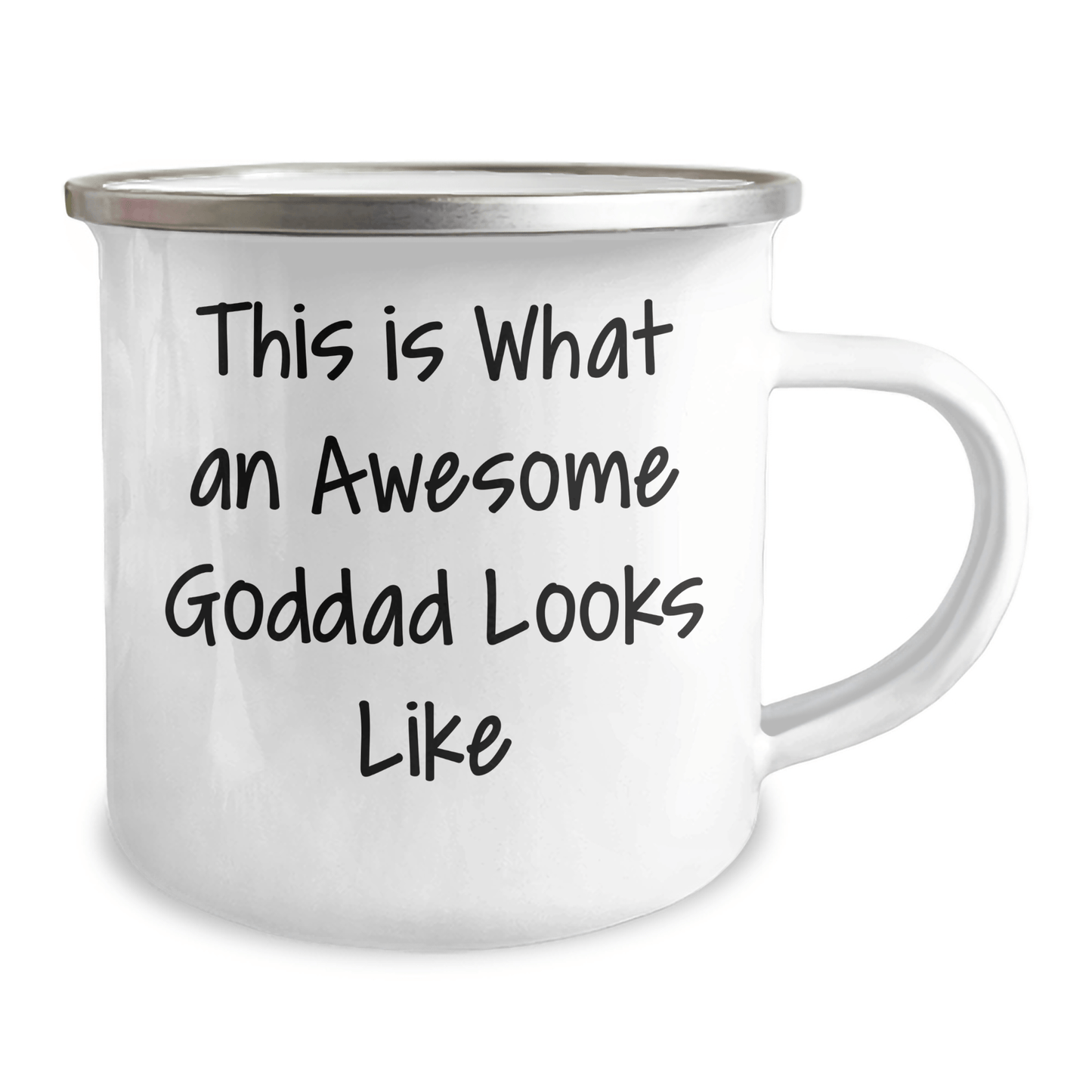 Funny Goddad Gifts, Father's Day Unique Camping Mug, 'This Is What An Awesome Goddad Looks Like', Gifts from Men, Gifts for Goddad - The Buy Boom