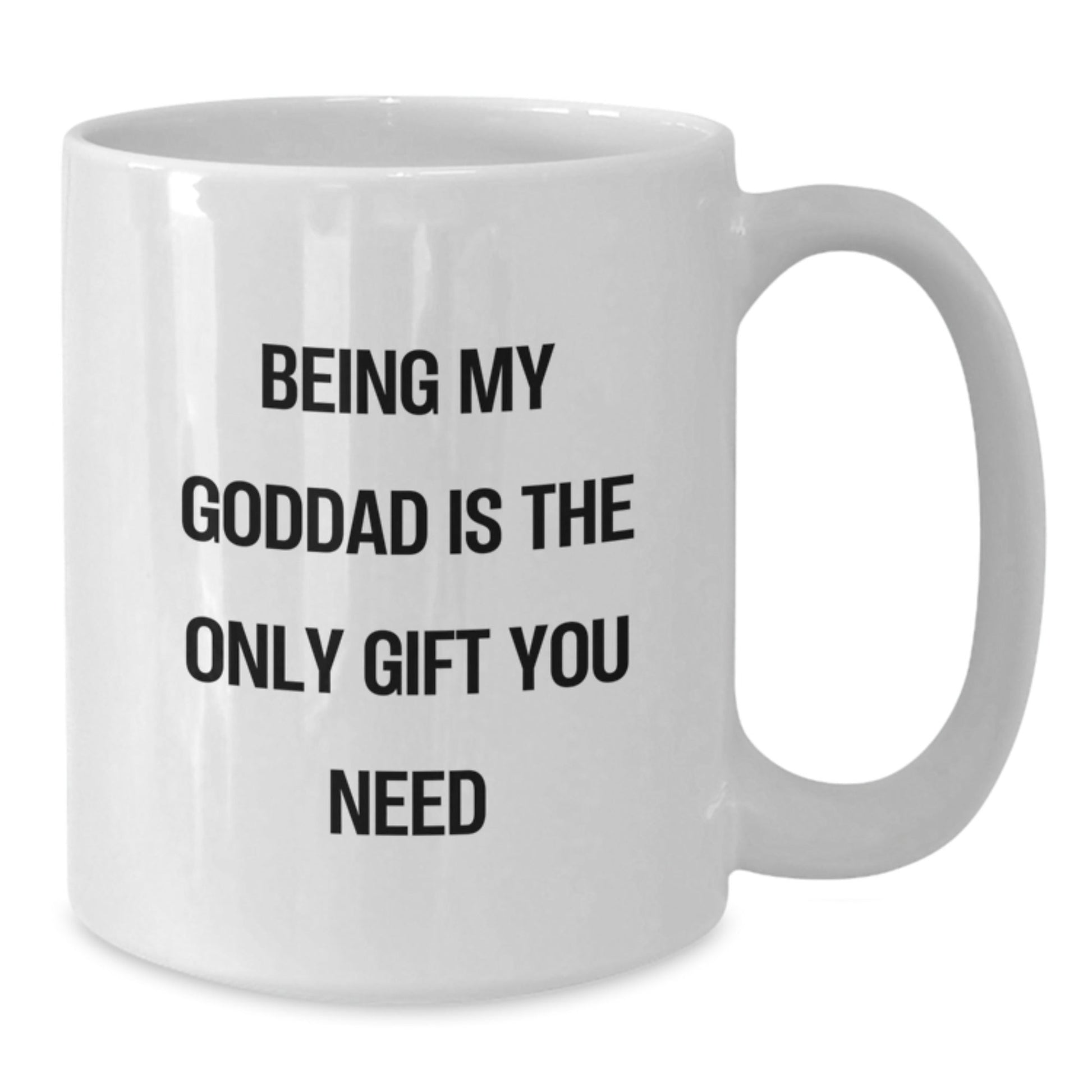 Funny Goddad Gifts from Men, Unique White Coffee Mugs for Goddad, Perfect Christmas Unique Gifts - The Buy Boom