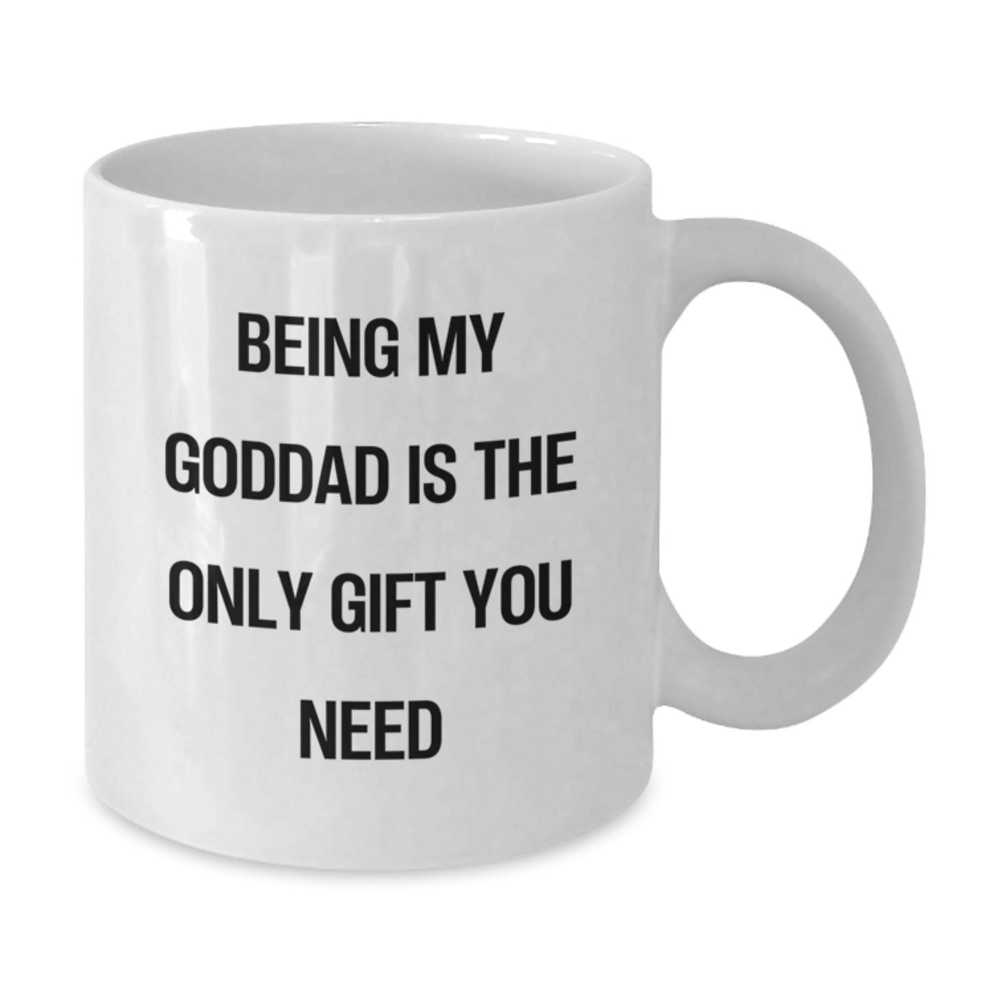 Funny Goddad Gifts from Men, Unique White Coffee Mugs for Goddad, Perfect Christmas Unique Gifts - The Buy Boom