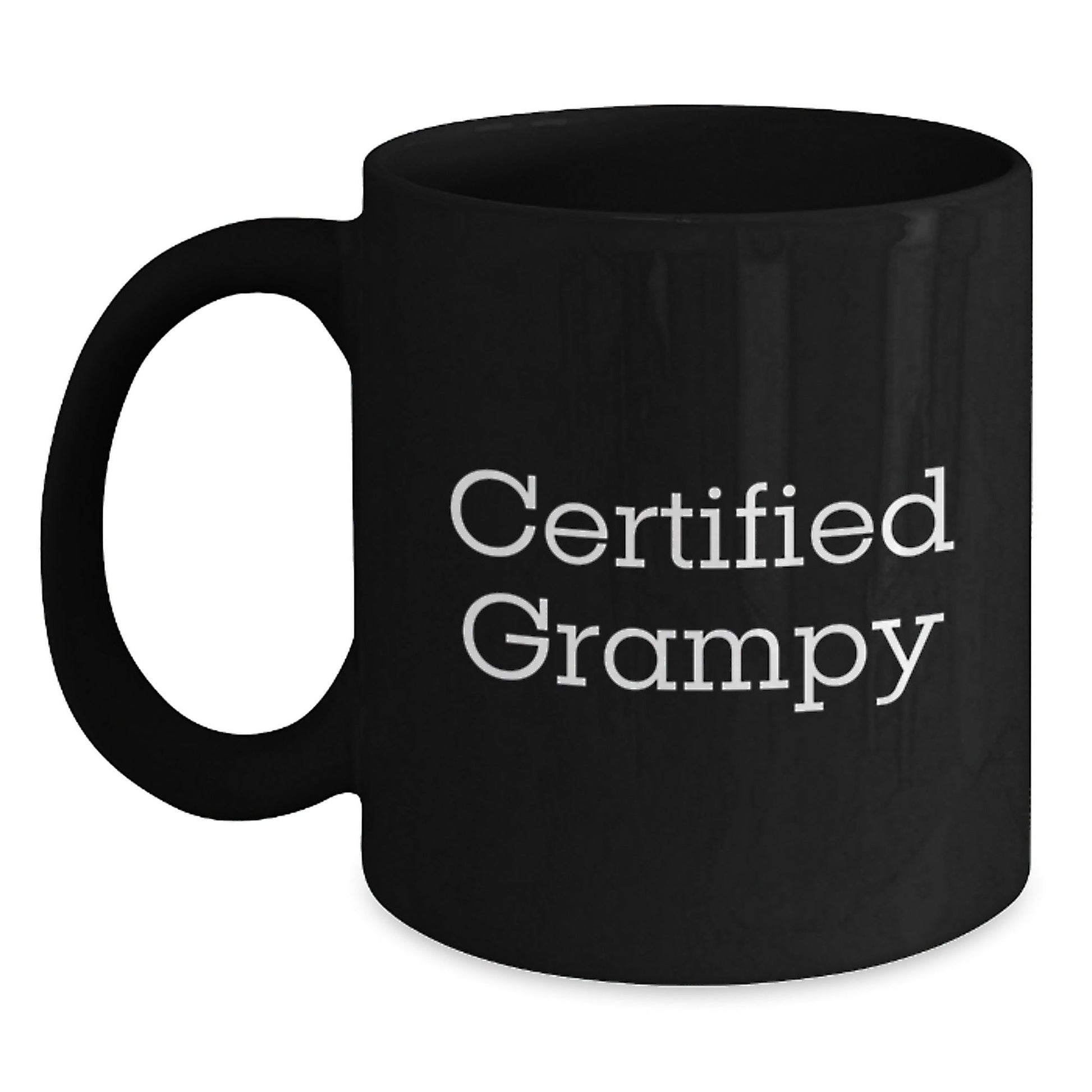 Funny Grampy Gifts for Men from Family on Graduation Unique Occasions - Black Coffee Mug - The Buy Boom