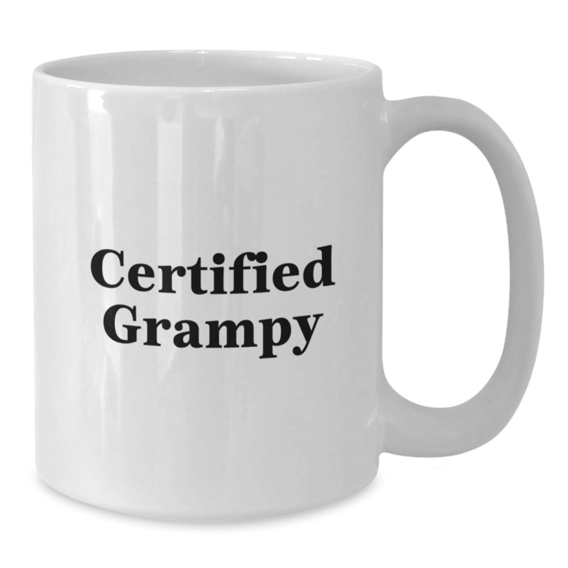 Funny Grampy Gifts - White Coffee Mug for Graduation from Men to Grampy, Perfect for Wife, Family, or Friends - The Buy Boom