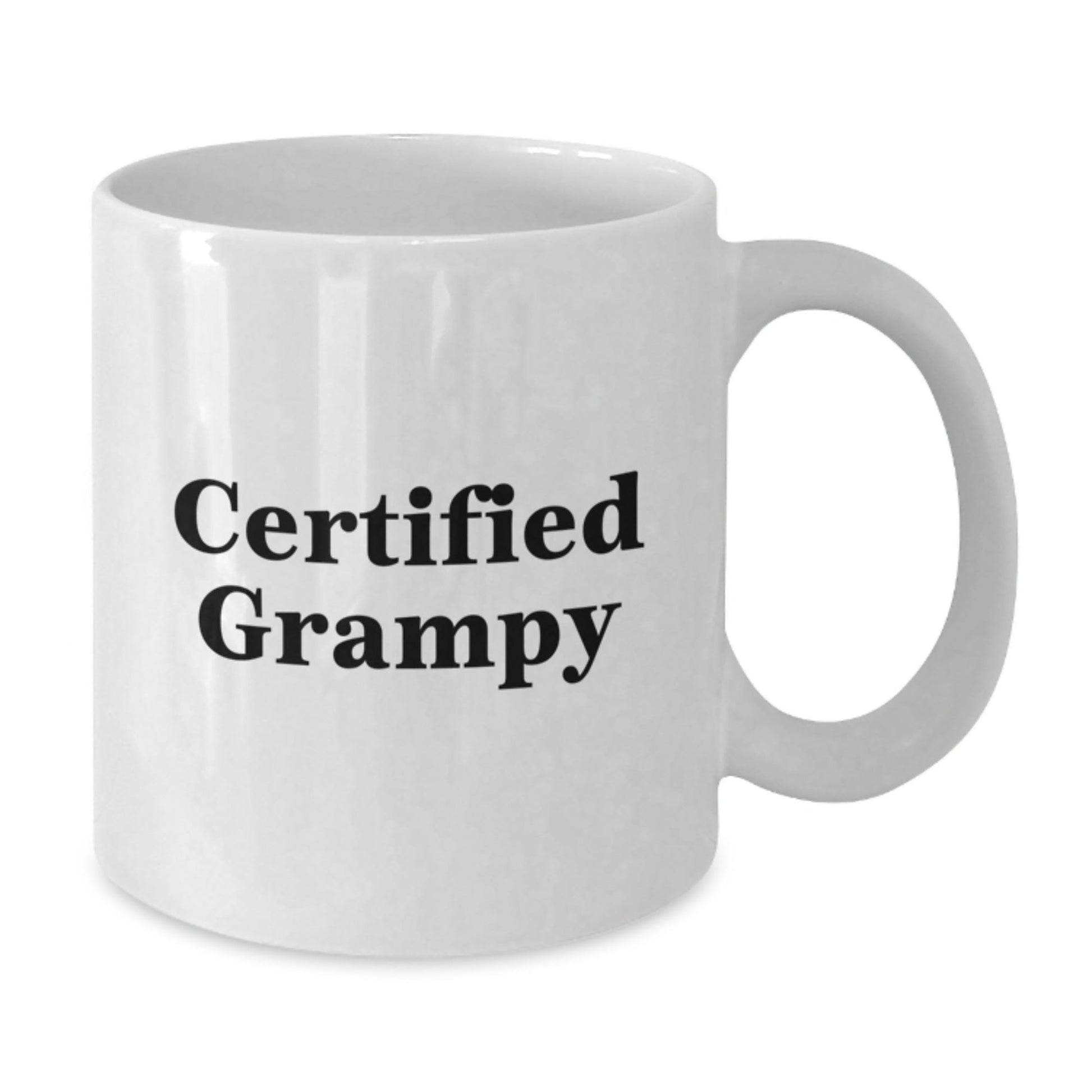 Funny Grampy Gifts - White Coffee Mug for Graduation from Men to Grampy, Perfect for Wife, Family, or Friends - The Buy Boom