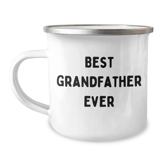 Funny Grandfather Gifts for Him, Best Grandfather Ever Quote, Camping Mug for Graduation, Gifts from Family, Perfect for Him - The Buy Boom