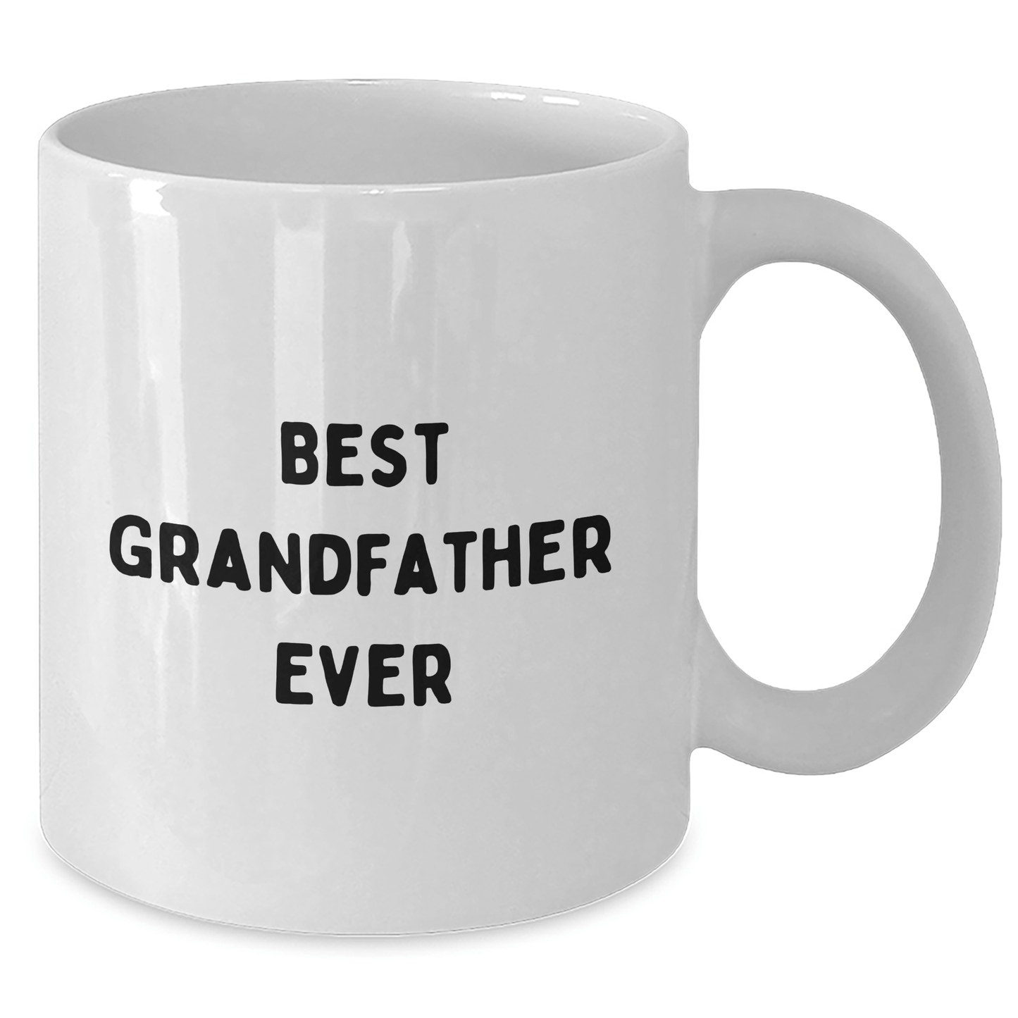 Funny Grandfather Gifts from Friends for Best Grandfather Ever White Coffee Mug, 11oz or 15oz - The Buy Boom